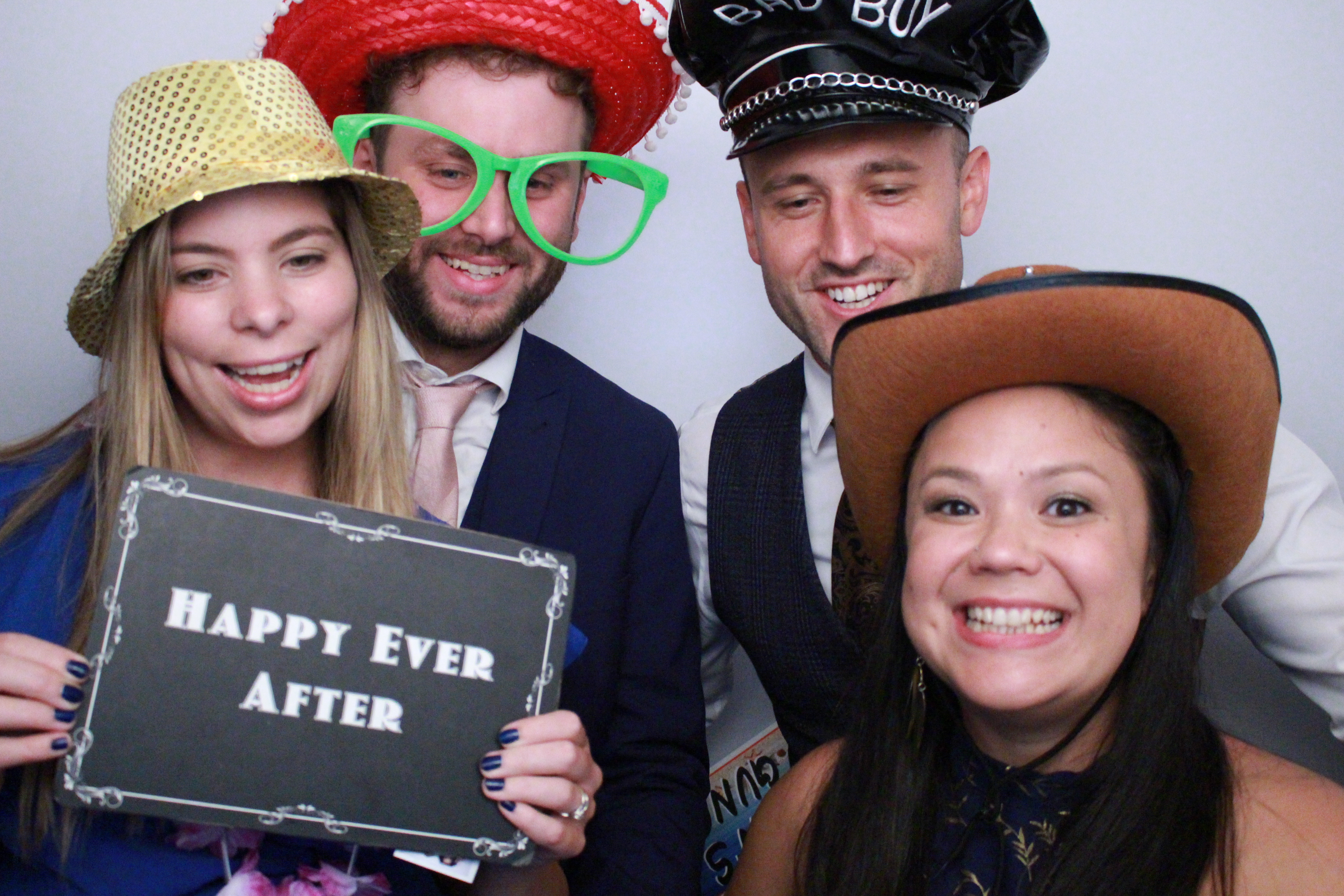 Karis & James's Wedding  | View more photos from the event at gallery.myphotoboothexperience.co.uk/u/MyPhotoBoothExperienceLtd/Karis-Jamess-Wedding