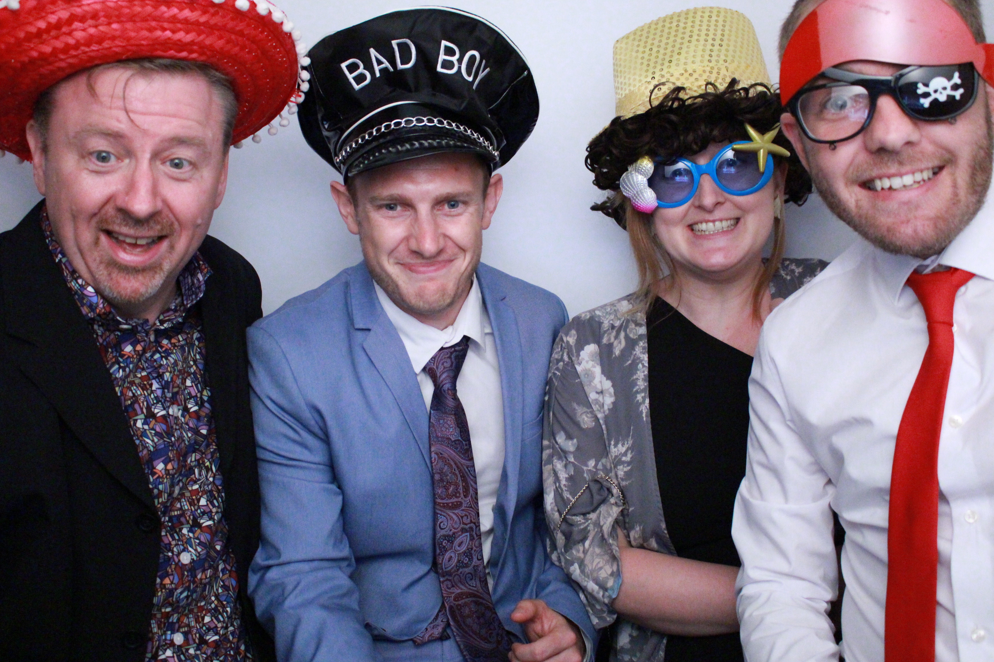 Karis & James's Wedding  | View more photos from the event at gallery.myphotoboothexperience.co.uk/u/MyPhotoBoothExperienceLtd/Karis-Jamess-Wedding