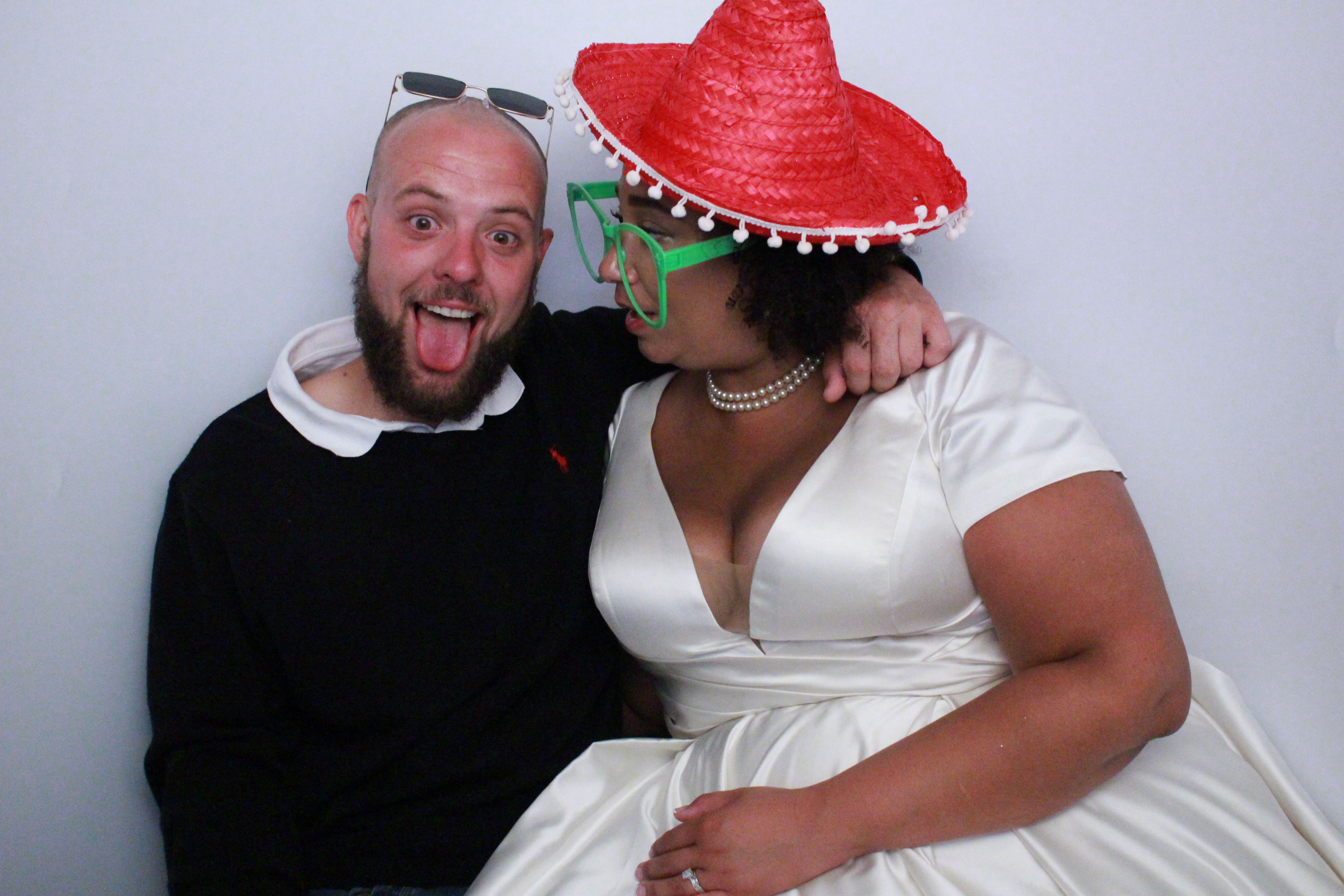 Karis & James's Wedding  | View more photos from the event at gallery.myphotoboothexperience.co.uk/u/MyPhotoBoothExperienceLtd/Karis-Jamess-Wedding