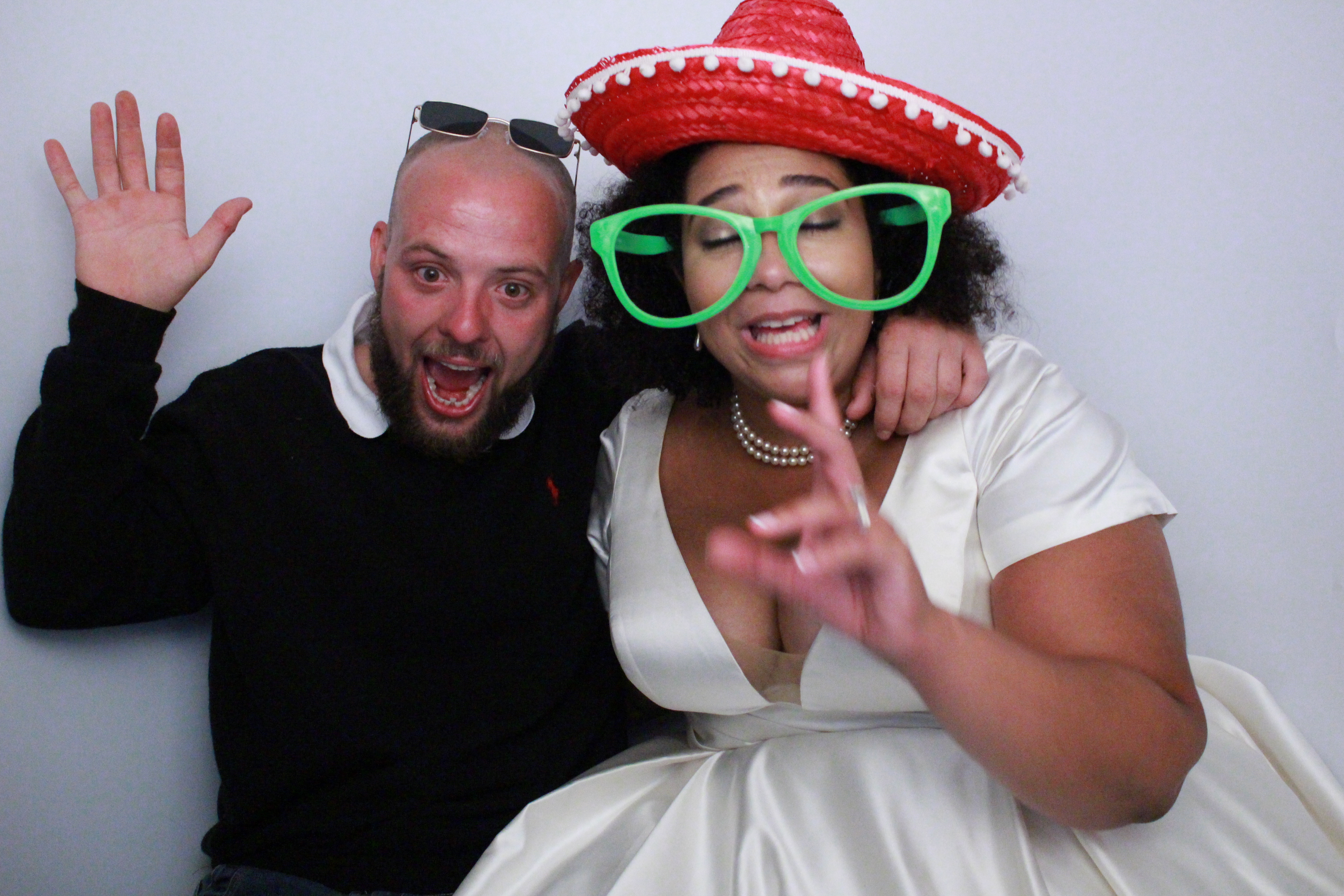 Karis & James's Wedding  | View more photos from the event at gallery.myphotoboothexperience.co.uk/u/MyPhotoBoothExperienceLtd/Karis-Jamess-Wedding
