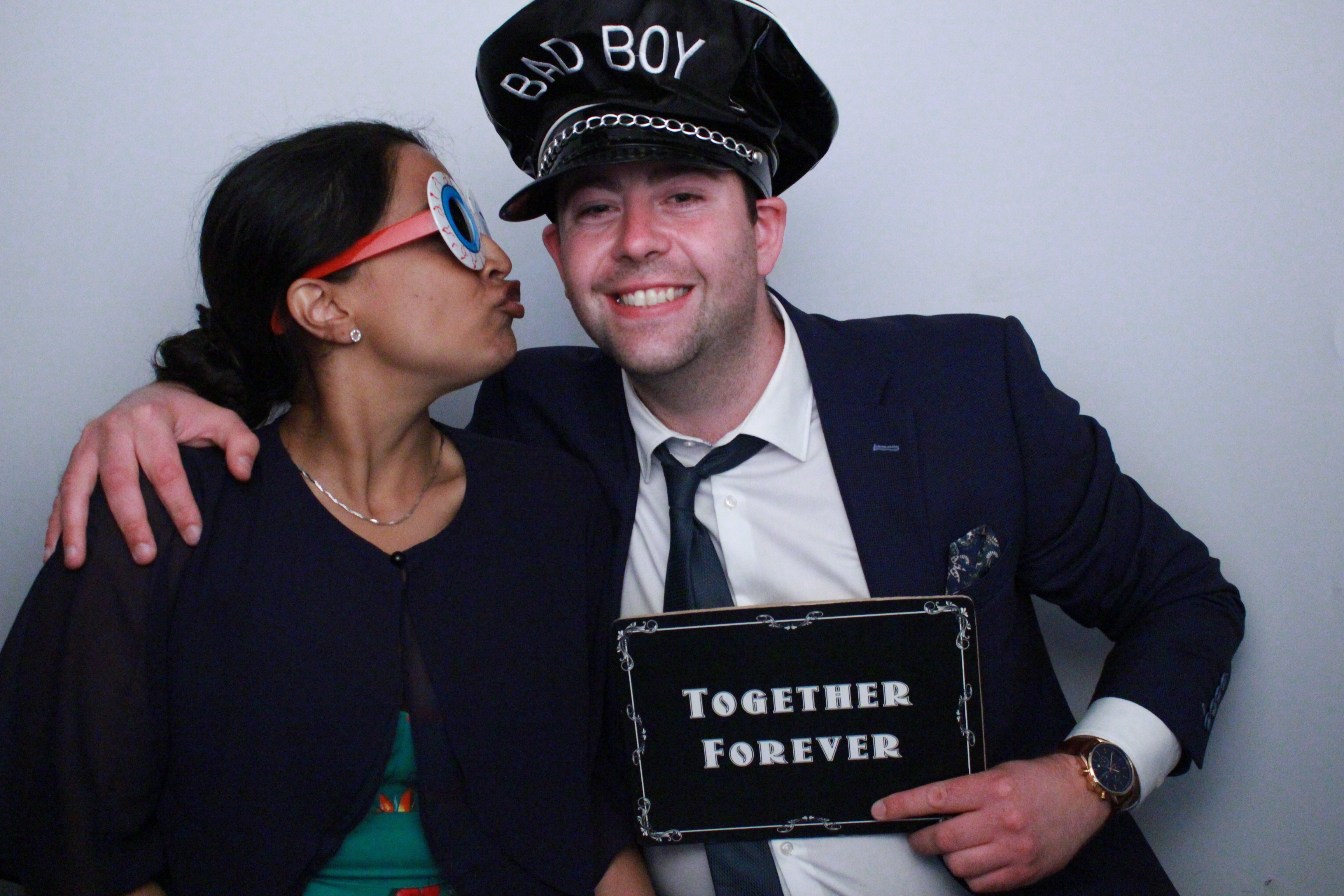 Karis & James's Wedding  | View more photos from the event at gallery.myphotoboothexperience.co.uk/u/MyPhotoBoothExperienceLtd/Karis-Jamess-Wedding