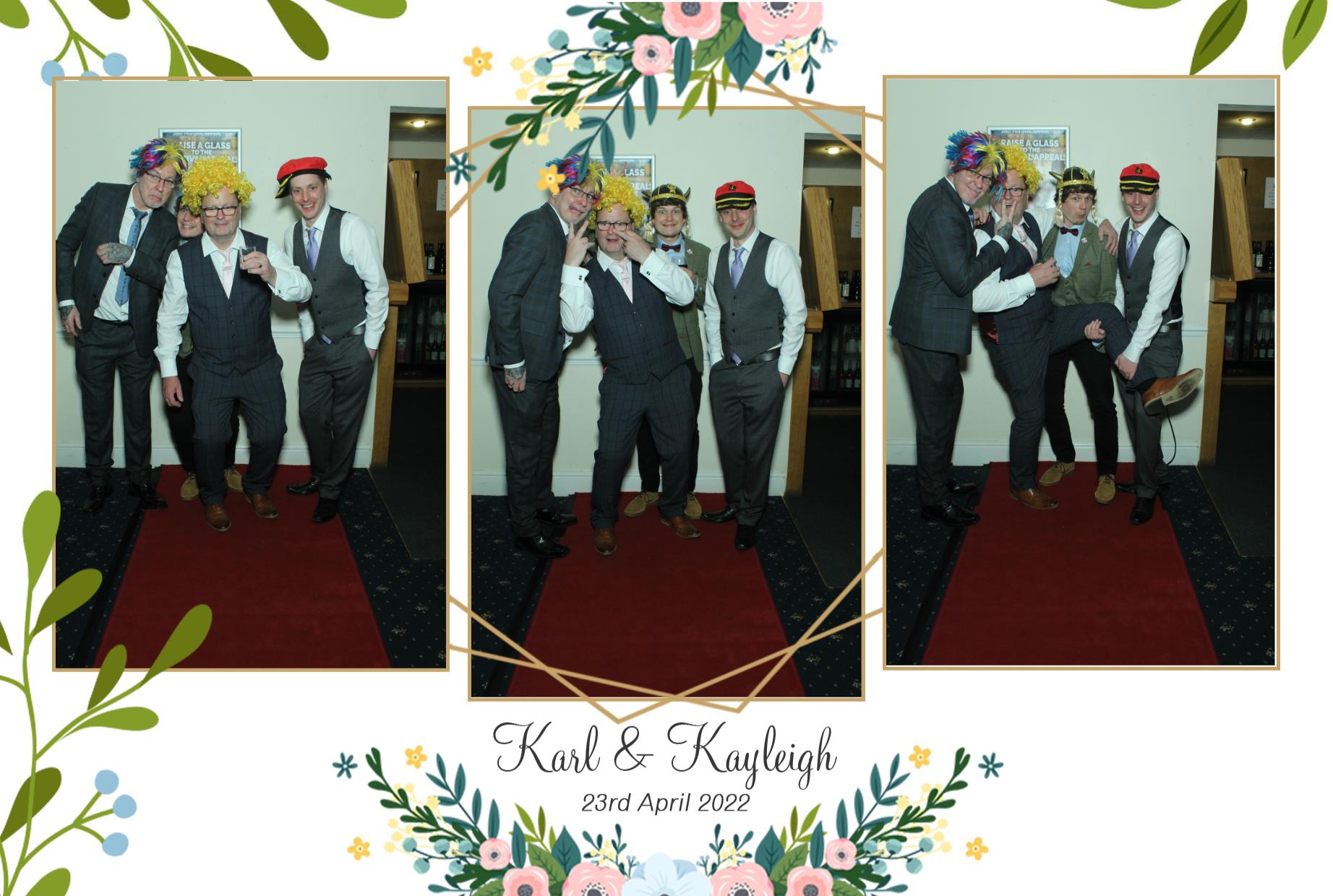 Karl & Kayleigh's Wedding  | View more photos from the event at gallery.myphotoboothexperience.co.uk/u/MyPhotoBoothExperienceLtd/Karl-Kayleighs-Wedding