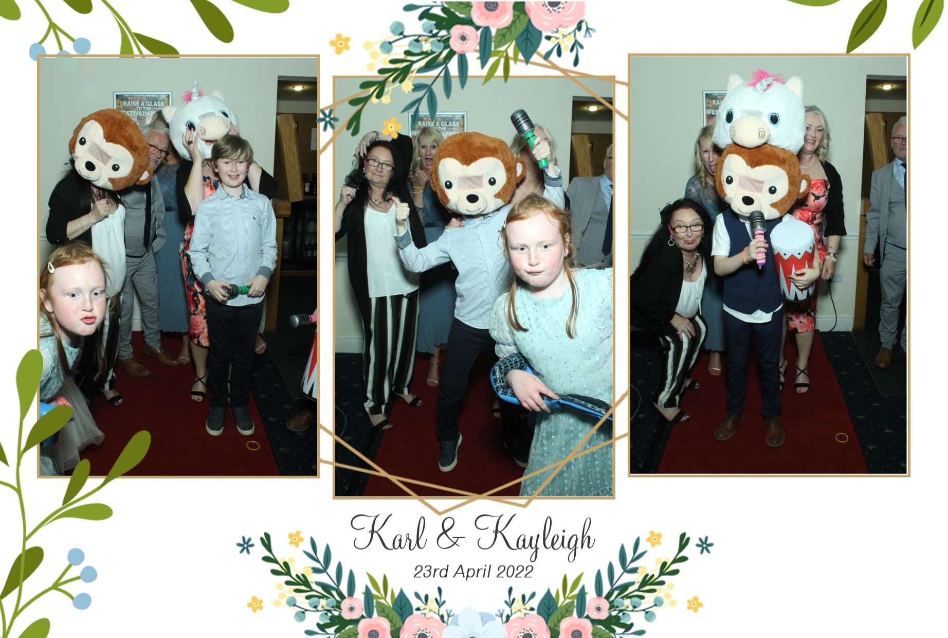 Karl & Kayleigh's Wedding  | View more photos from the event at gallery.myphotoboothexperience.co.uk/u/MyPhotoBoothExperienceLtd/Karl-Kayleighs-Wedding