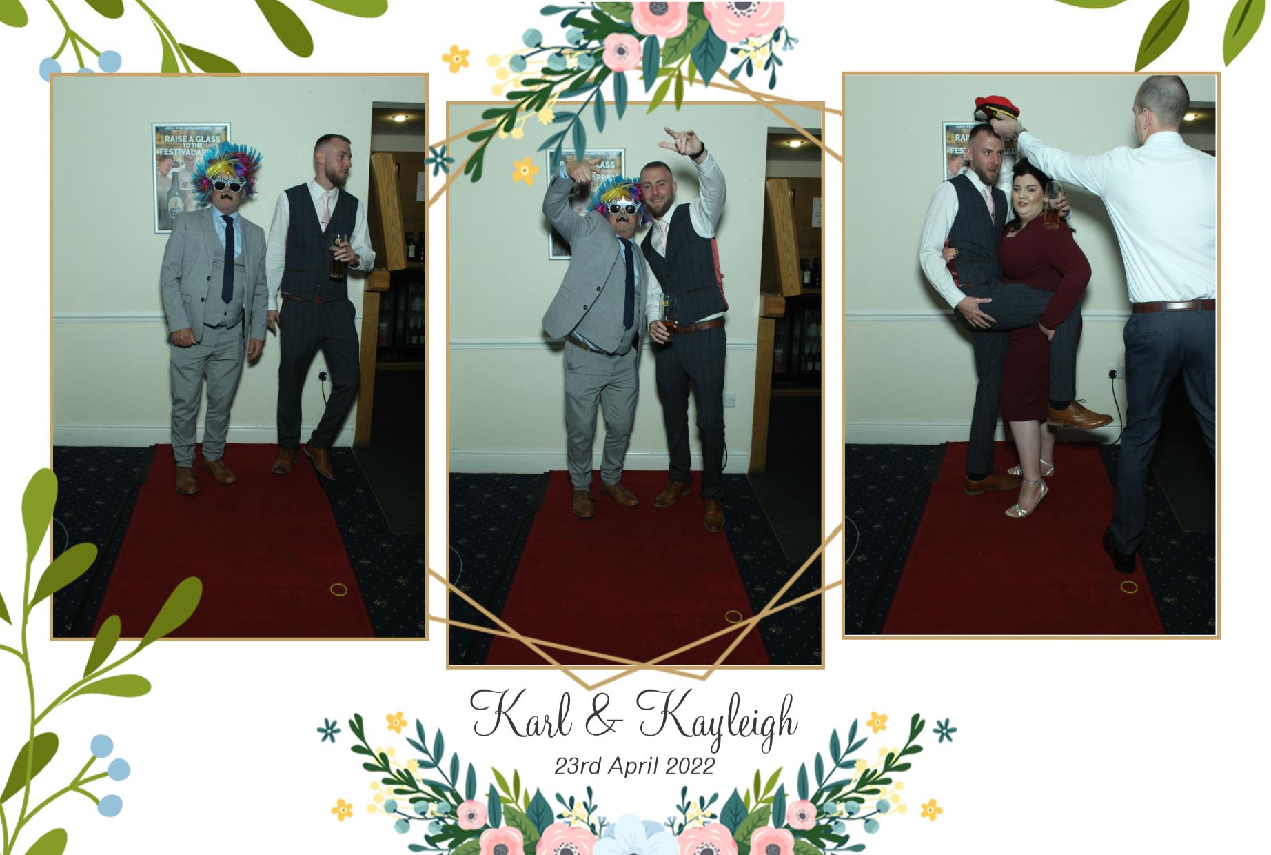 Karl & Kayleigh's Wedding  | View more photos from the event at gallery.myphotoboothexperience.co.uk/u/MyPhotoBoothExperienceLtd/Karl-Kayleighs-Wedding