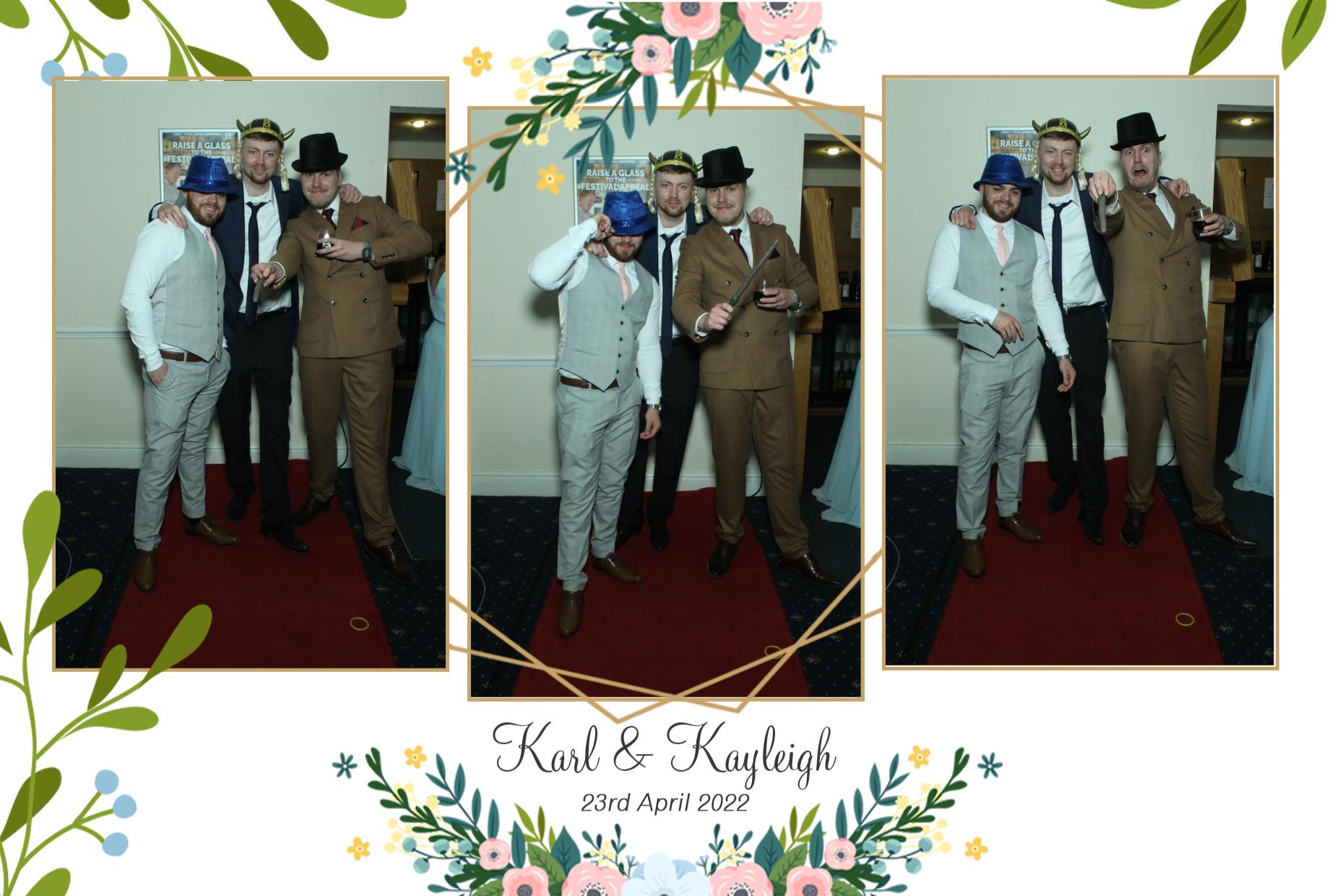 Karl & Kayleigh's Wedding  | View more photos from the event at gallery.myphotoboothexperience.co.uk/u/MyPhotoBoothExperienceLtd/Karl-Kayleighs-Wedding