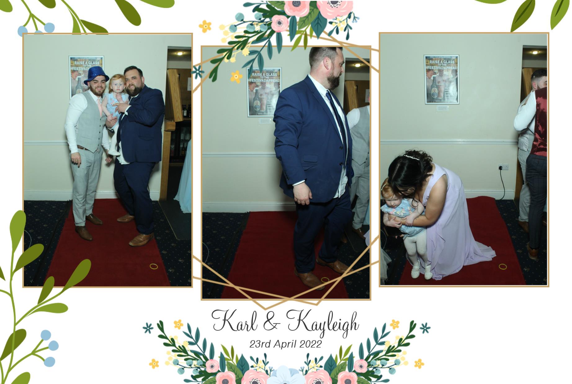 Karl & Kayleigh's Wedding  | View more photos from the event at gallery.myphotoboothexperience.co.uk/u/MyPhotoBoothExperienceLtd/Karl-Kayleighs-Wedding