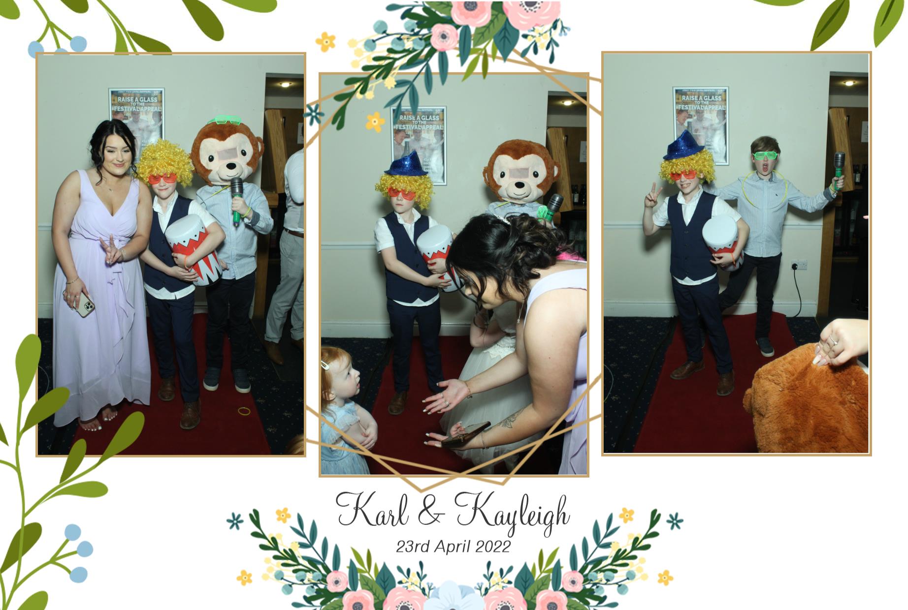 Karl & Kayleigh's Wedding  | View more photos from the event at gallery.myphotoboothexperience.co.uk/u/MyPhotoBoothExperienceLtd/Karl-Kayleighs-Wedding