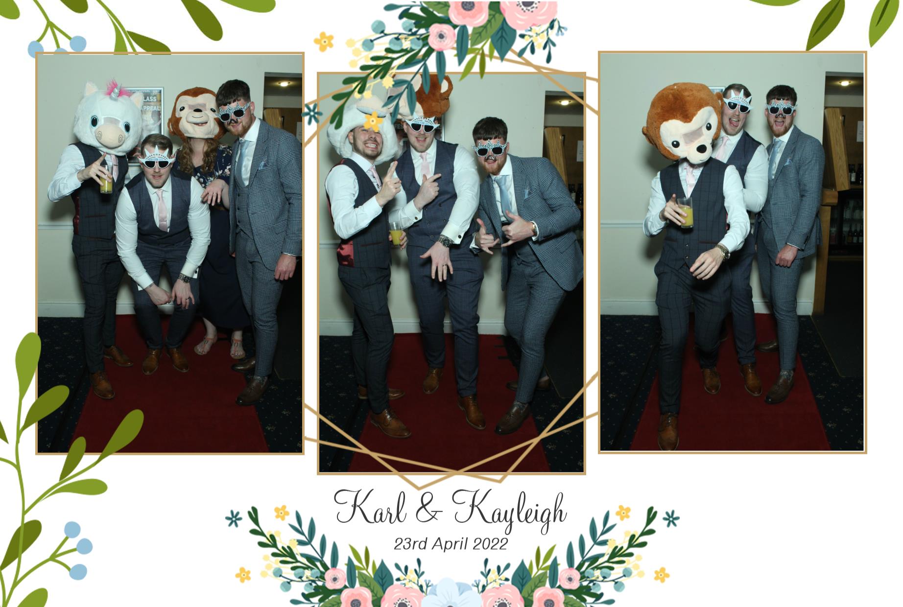 Karl & Kayleigh's Wedding  | View more photos from the event at gallery.myphotoboothexperience.co.uk/u/MyPhotoBoothExperienceLtd/Karl-Kayleighs-Wedding