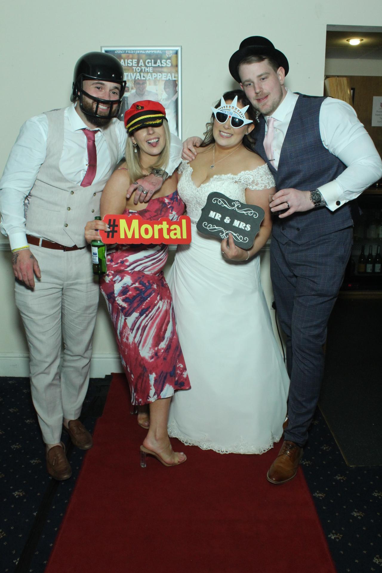 Karl & Kayleigh's Wedding  | View more photos from the event at gallery.myphotoboothexperience.co.uk/u/MyPhotoBoothExperienceLtd/Karl-Kayleighs-Wedding