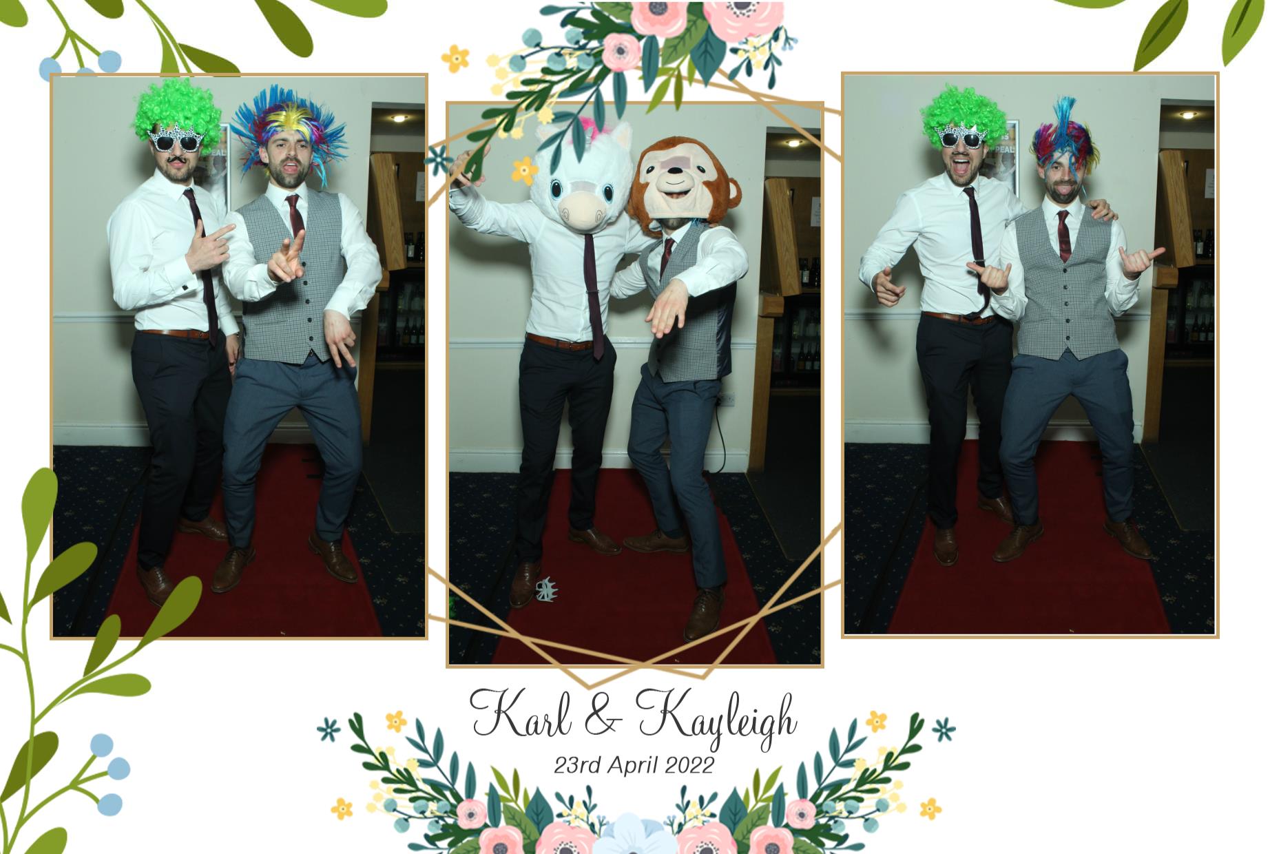 Karl & Kayleigh's Wedding  | View more photos from the event at gallery.myphotoboothexperience.co.uk/u/MyPhotoBoothExperienceLtd/Karl-Kayleighs-Wedding