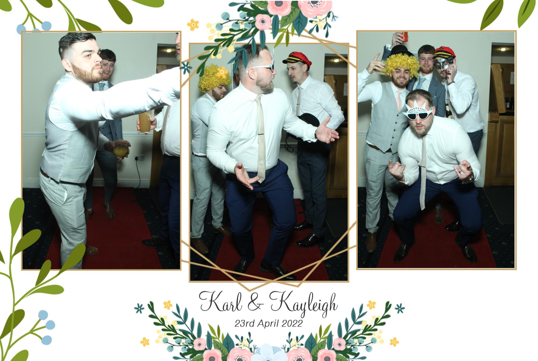 Karl & Kayleigh's Wedding  | View more photos from the event at gallery.myphotoboothexperience.co.uk/u/MyPhotoBoothExperienceLtd/Karl-Kayleighs-Wedding