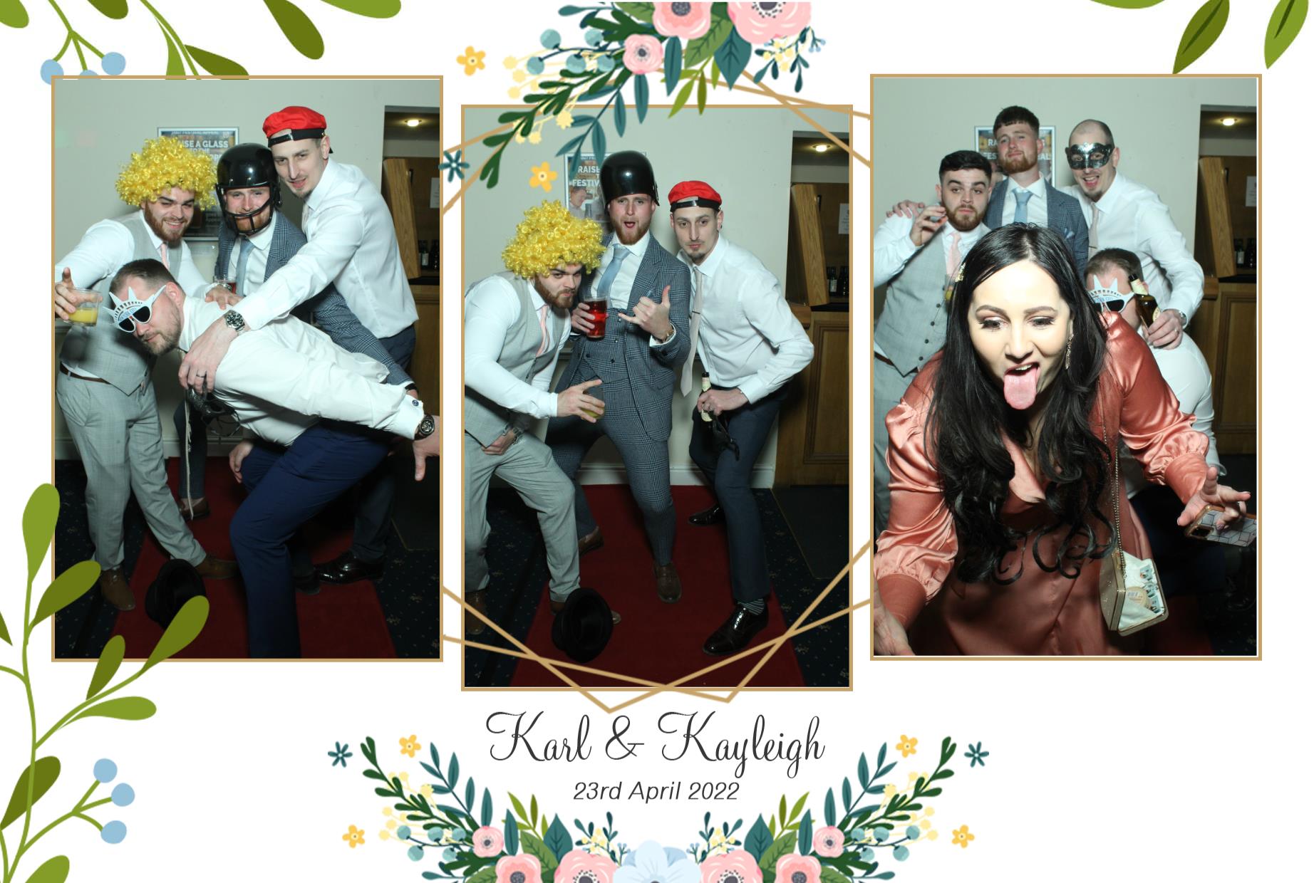 Karl & Kayleigh's Wedding  | View more photos from the event at gallery.myphotoboothexperience.co.uk/u/MyPhotoBoothExperienceLtd/Karl-Kayleighs-Wedding
