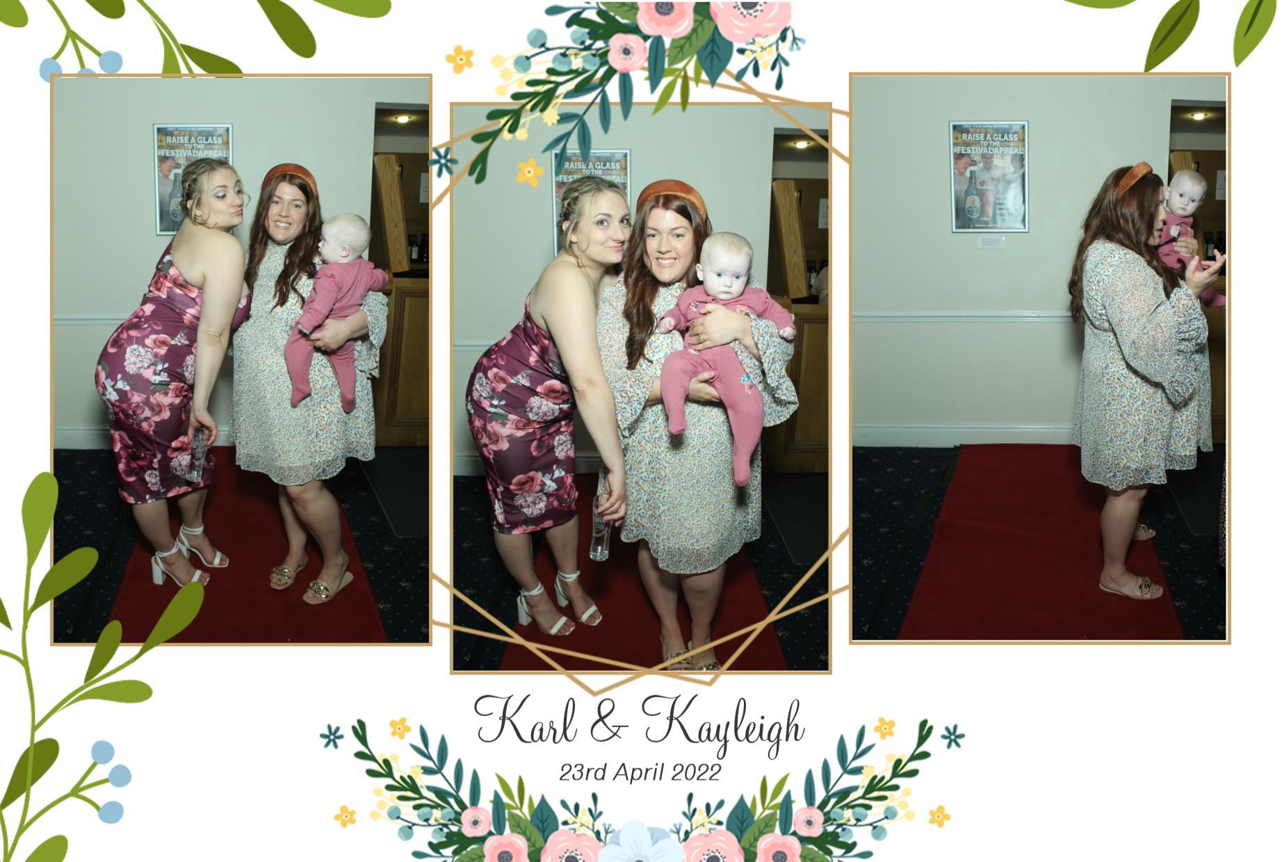 Karl & Kayleigh's Wedding  | View more photos from the event at gallery.myphotoboothexperience.co.uk/u/MyPhotoBoothExperienceLtd/Karl-Kayleighs-Wedding