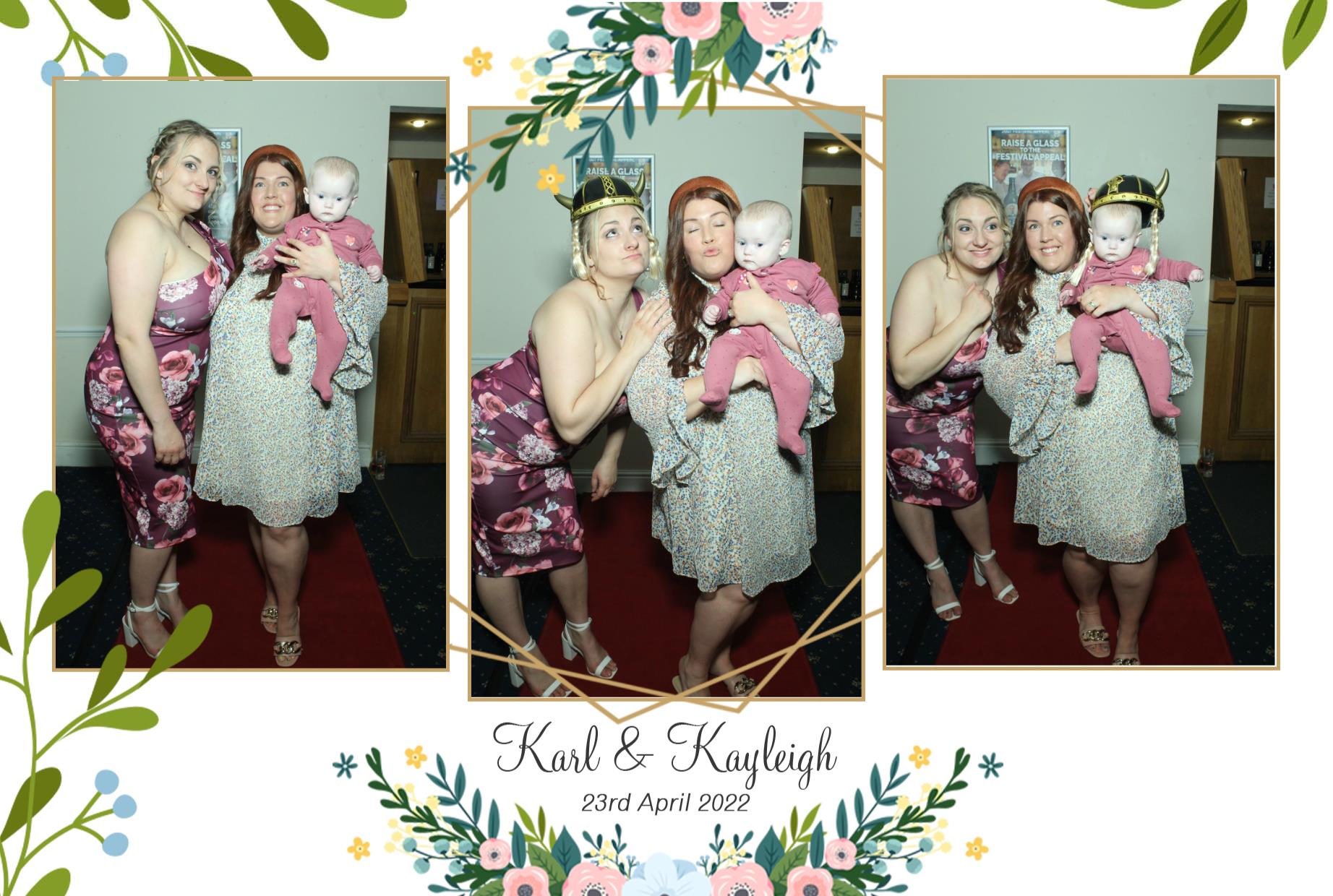 Karl & Kayleigh's Wedding  | View more photos from the event at gallery.myphotoboothexperience.co.uk/u/MyPhotoBoothExperienceLtd/Karl-Kayleighs-Wedding
