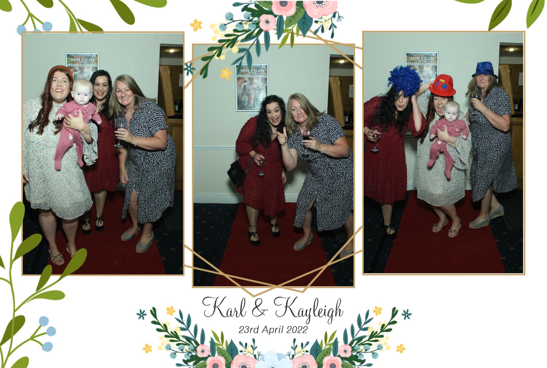 Karl & Kayleigh's Wedding  | View more photos from the event at gallery.myphotoboothexperience.co.uk/u/MyPhotoBoothExperienceLtd/Karl-Kayleighs-Wedding