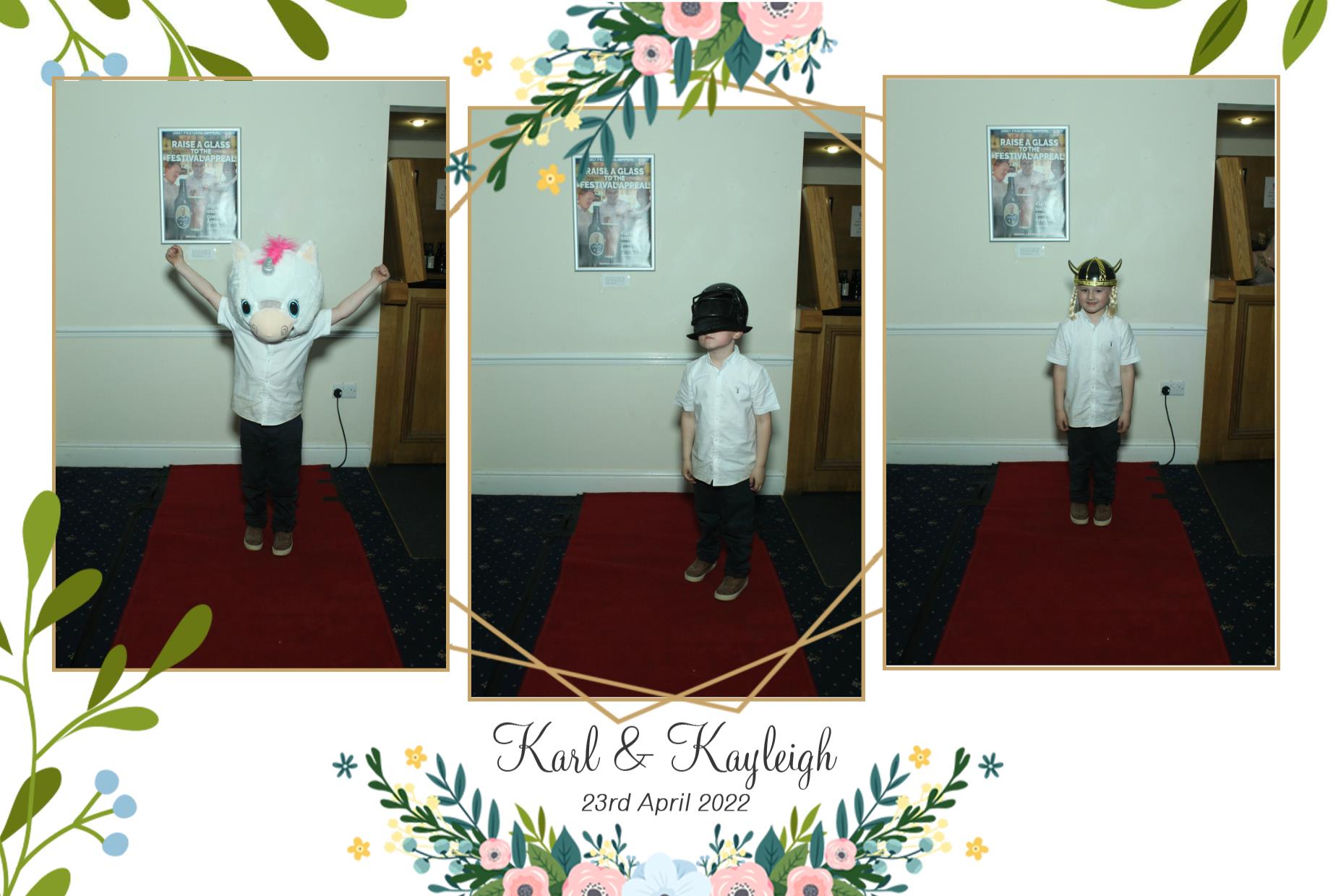 Karl & Kayleigh's Wedding  | View more photos from the event at gallery.myphotoboothexperience.co.uk/u/MyPhotoBoothExperienceLtd/Karl-Kayleighs-Wedding