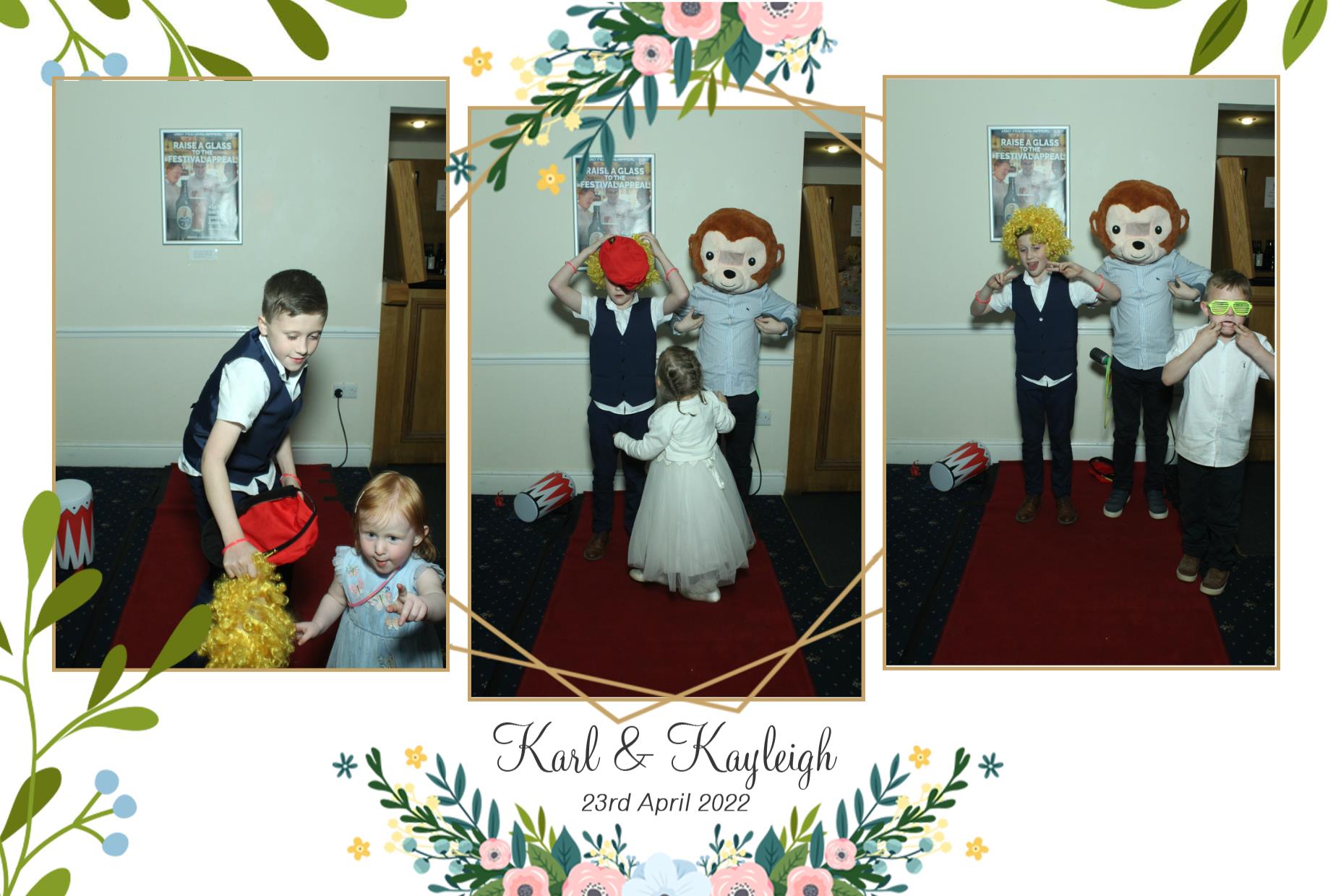 Karl & Kayleigh's Wedding  | View more photos from the event at gallery.myphotoboothexperience.co.uk/u/MyPhotoBoothExperienceLtd/Karl-Kayleighs-Wedding