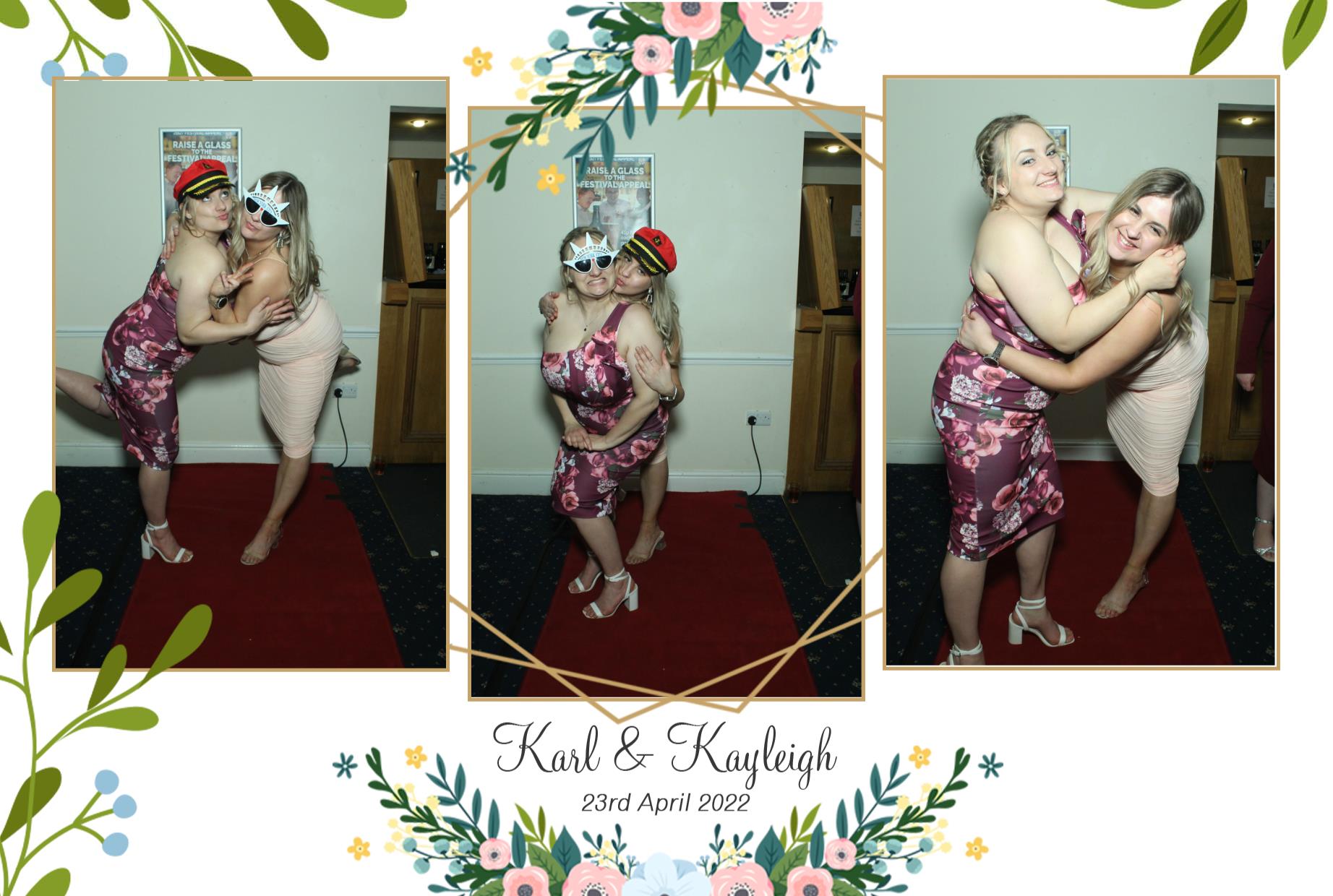 Karl & Kayleigh's Wedding  | View more photos from the event at gallery.myphotoboothexperience.co.uk/u/MyPhotoBoothExperienceLtd/Karl-Kayleighs-Wedding