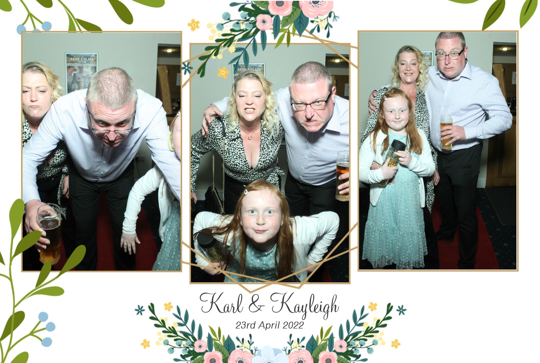Karl & Kayleigh's Wedding  | View more photos from the event at gallery.myphotoboothexperience.co.uk/u/MyPhotoBoothExperienceLtd/Karl-Kayleighs-Wedding