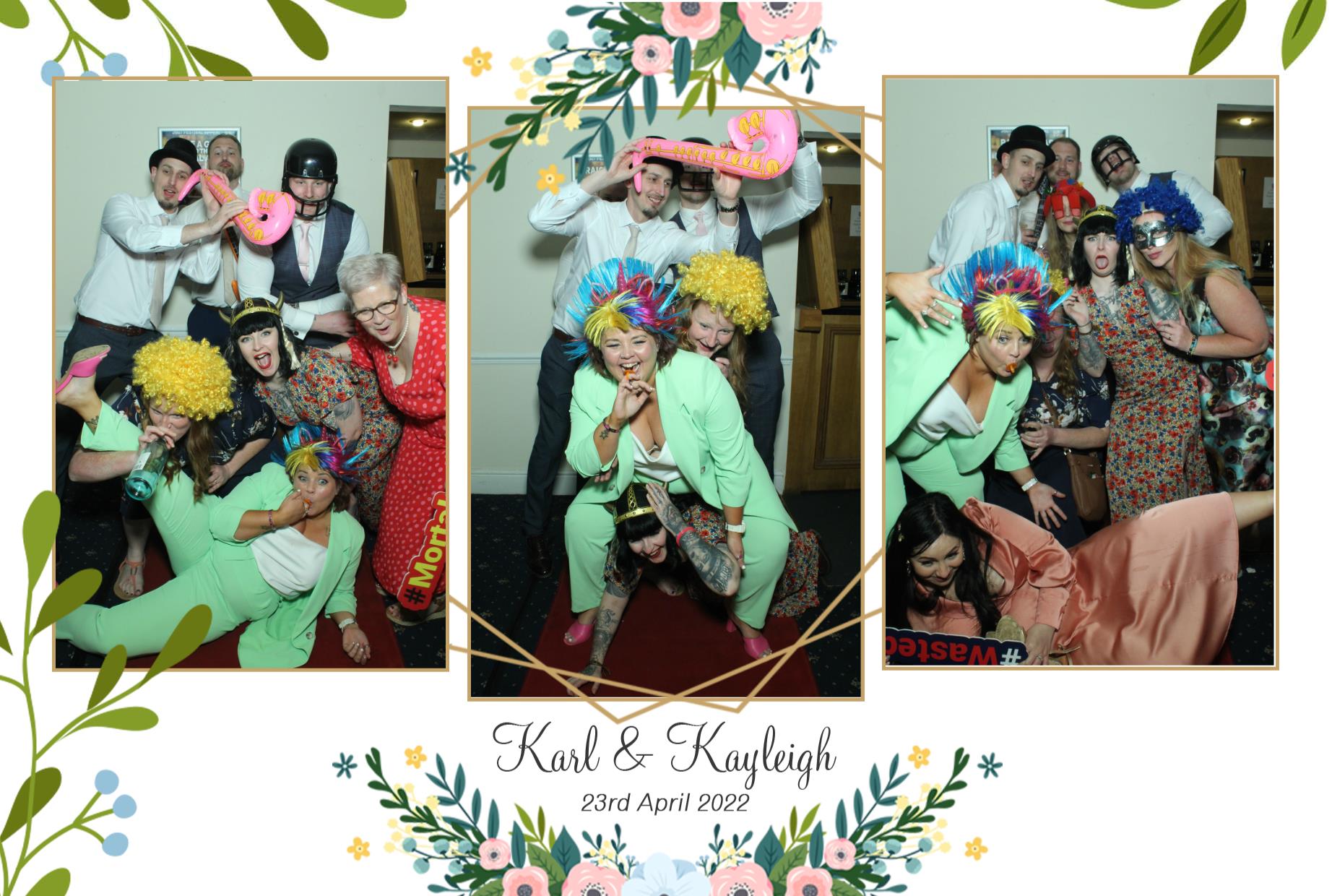 Karl & Kayleigh's Wedding  | View more photos from the event at gallery.myphotoboothexperience.co.uk/u/MyPhotoBoothExperienceLtd/Karl-Kayleighs-Wedding