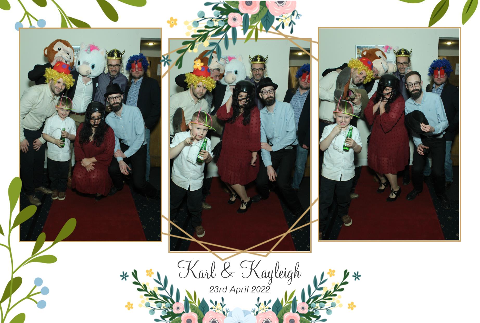 Karl & Kayleigh's Wedding  | View more photos from the event at gallery.myphotoboothexperience.co.uk/u/MyPhotoBoothExperienceLtd/Karl-Kayleighs-Wedding