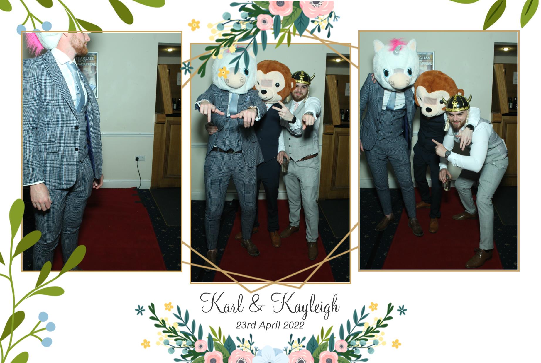 Karl & Kayleigh's Wedding  | View more photos from the event at gallery.myphotoboothexperience.co.uk/u/MyPhotoBoothExperienceLtd/Karl-Kayleighs-Wedding