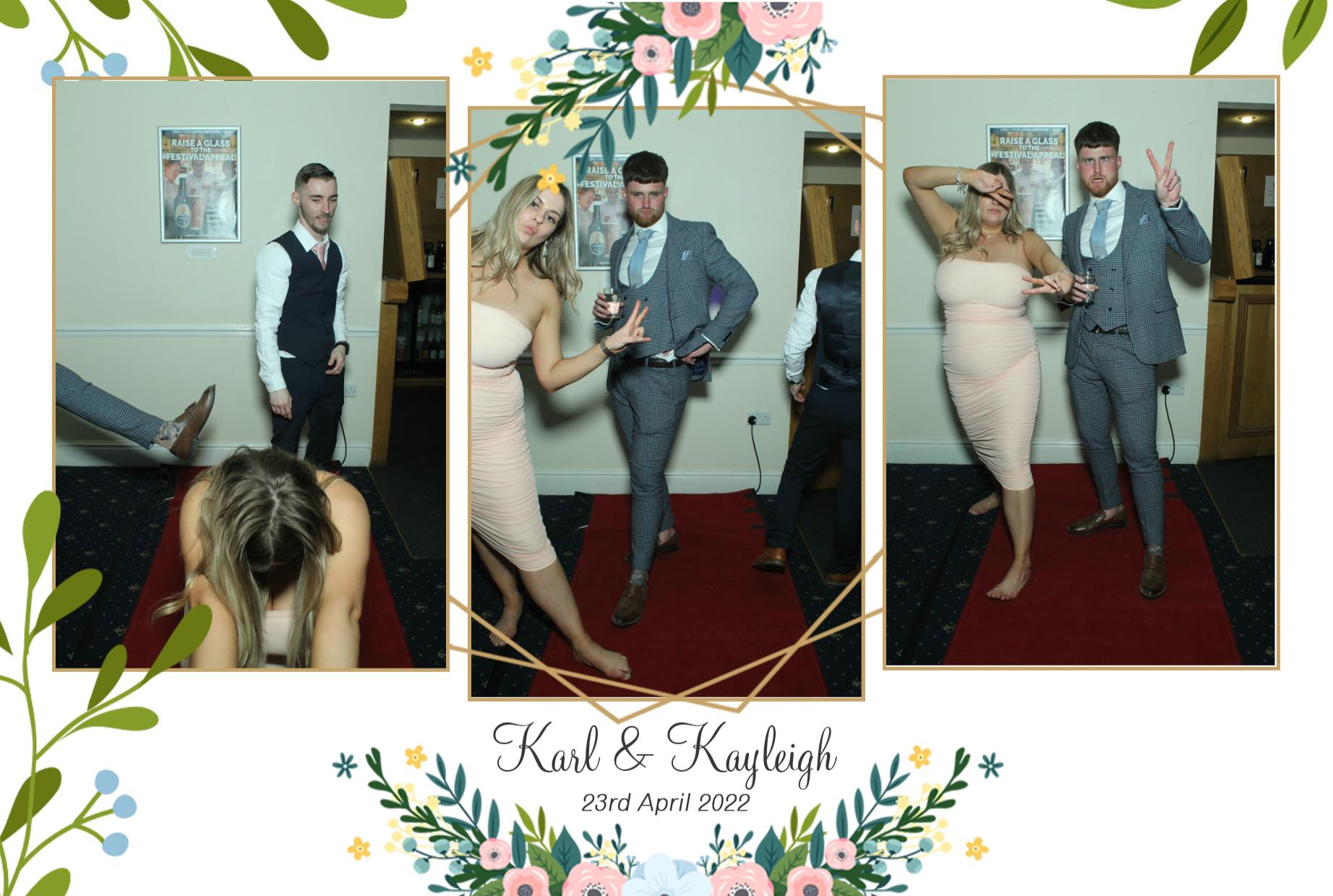 Karl & Kayleigh's Wedding  | View more photos from the event at gallery.myphotoboothexperience.co.uk/u/MyPhotoBoothExperienceLtd/Karl-Kayleighs-Wedding