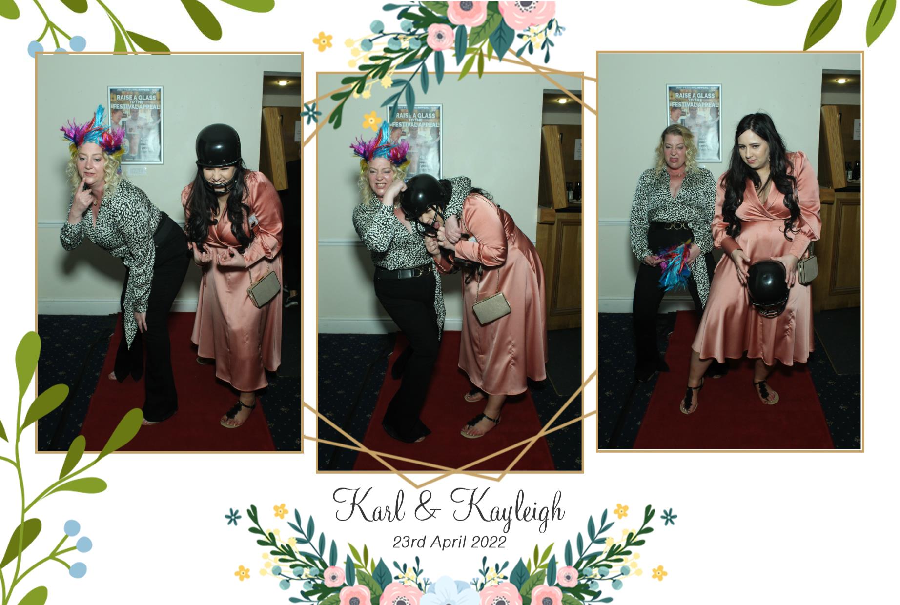 Karl & Kayleigh's Wedding  | View more photos from the event at gallery.myphotoboothexperience.co.uk/u/MyPhotoBoothExperienceLtd/Karl-Kayleighs-Wedding