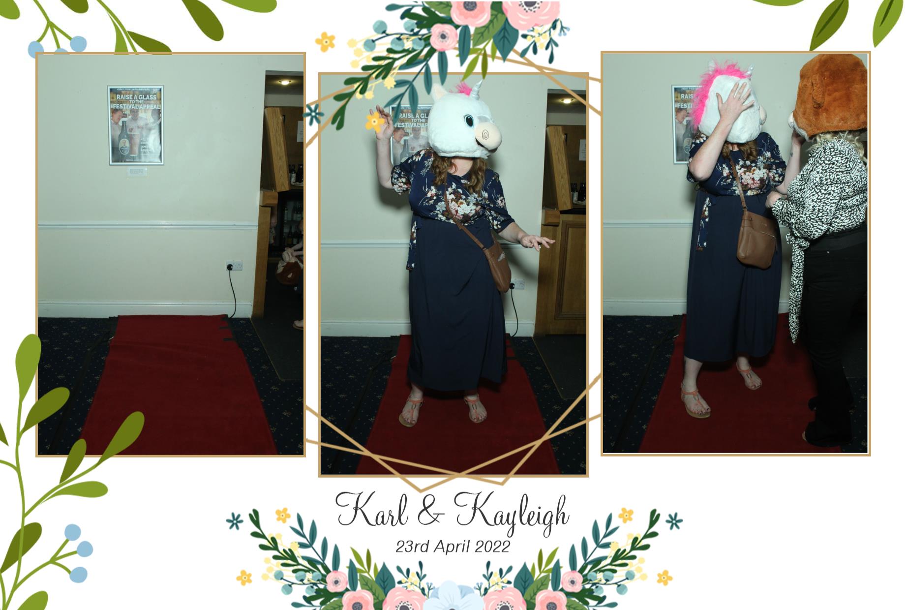 Karl & Kayleigh's Wedding  | View more photos from the event at gallery.myphotoboothexperience.co.uk/u/MyPhotoBoothExperienceLtd/Karl-Kayleighs-Wedding
