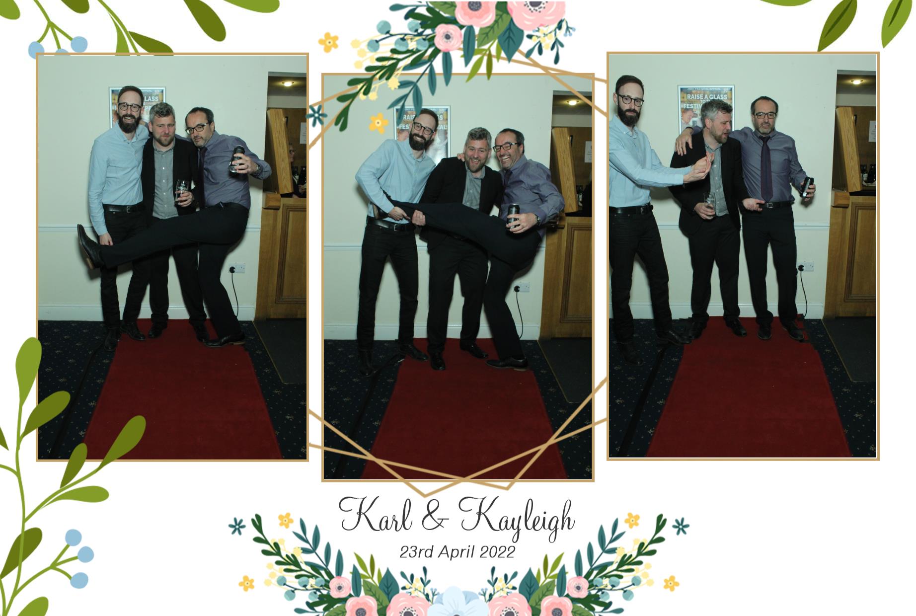 Karl & Kayleigh's Wedding  | View more photos from the event at gallery.myphotoboothexperience.co.uk/u/MyPhotoBoothExperienceLtd/Karl-Kayleighs-Wedding