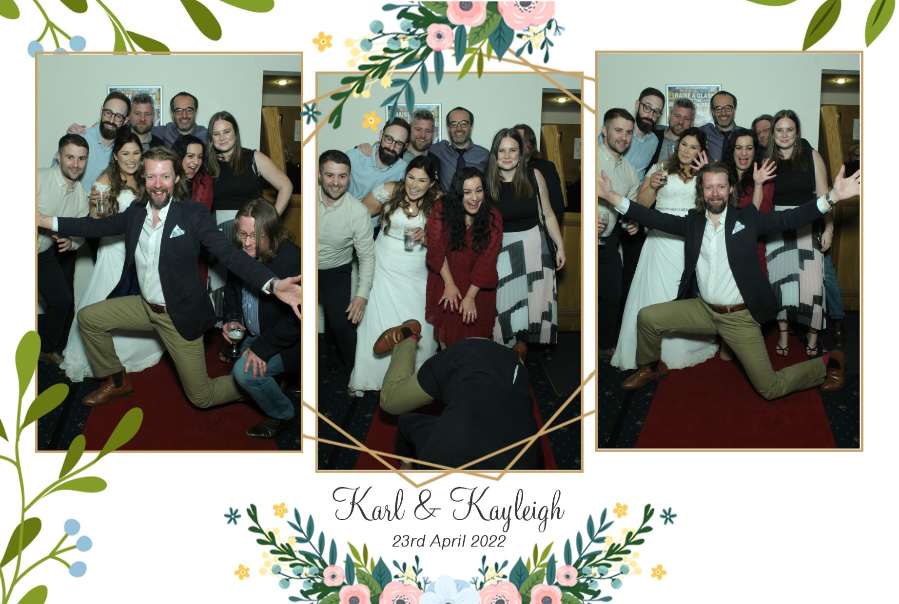 Karl & Kayleigh's Wedding  | View more photos from the event at gallery.myphotoboothexperience.co.uk/u/MyPhotoBoothExperienceLtd/Karl-Kayleighs-Wedding