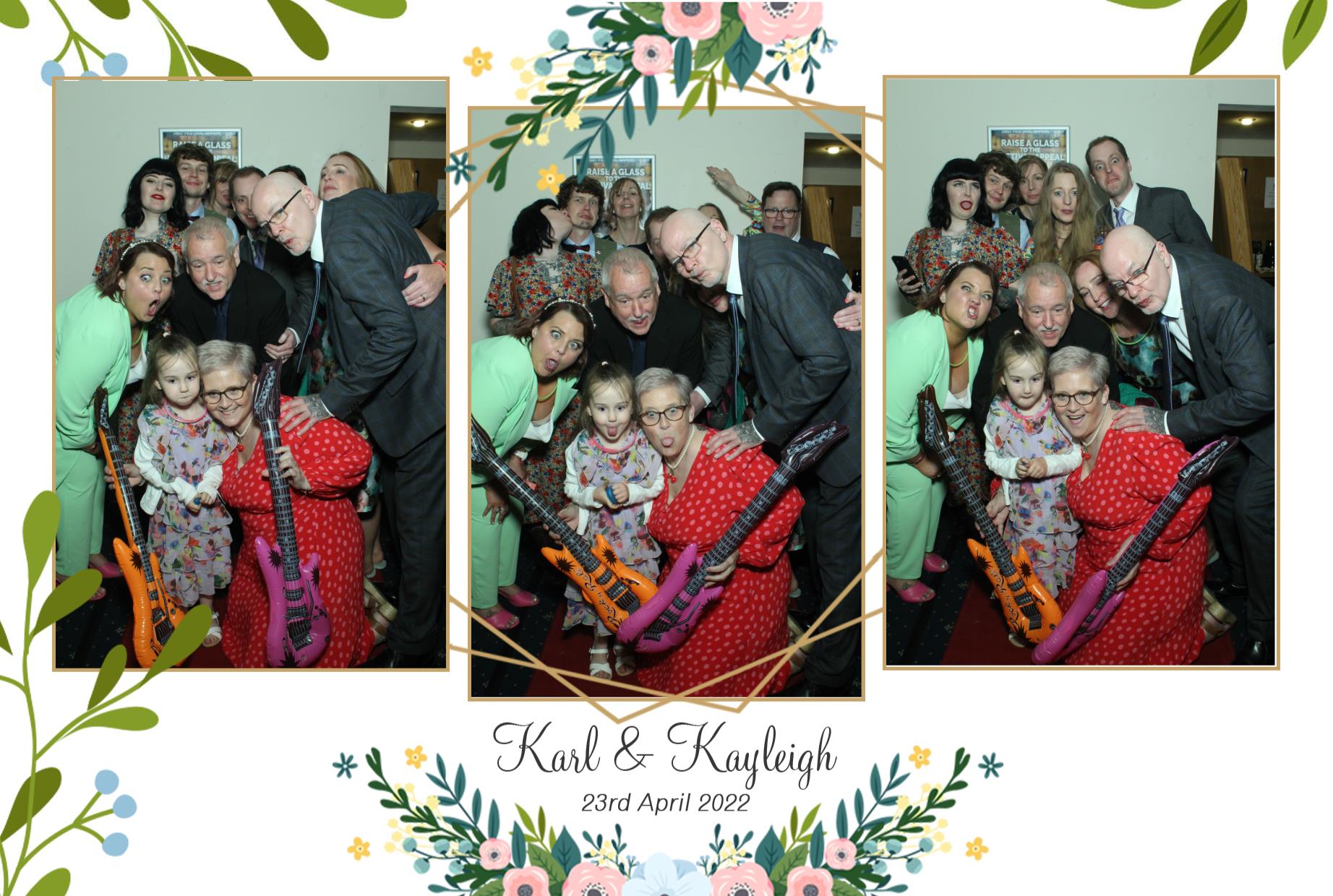 Karl & Kayleigh's Wedding  | View more photos from the event at gallery.myphotoboothexperience.co.uk/u/MyPhotoBoothExperienceLtd/Karl-Kayleighs-Wedding