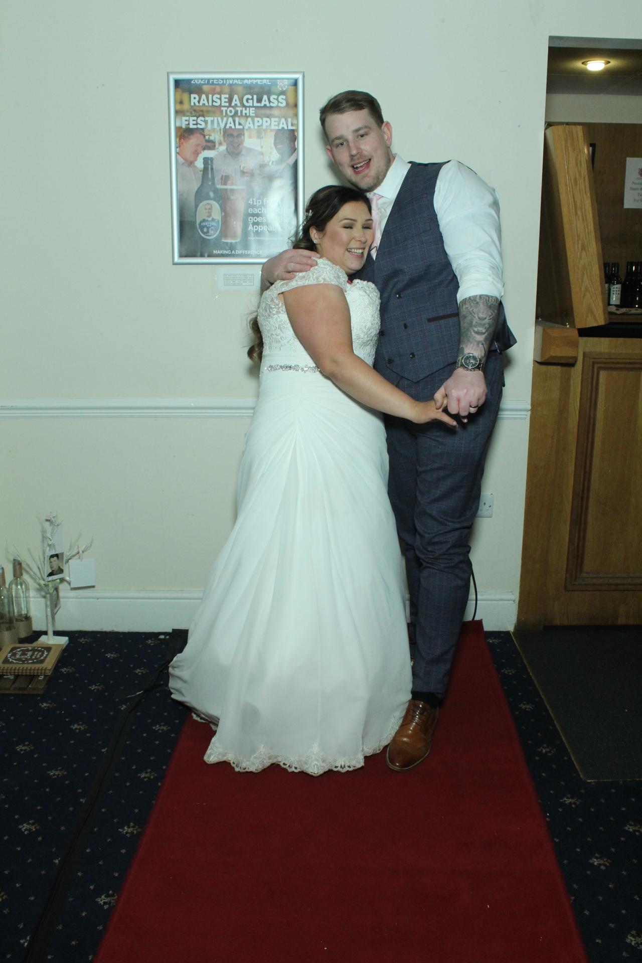 Karl & Kayleigh's Wedding  | View more photos from the event at gallery.myphotoboothexperience.co.uk/u/MyPhotoBoothExperienceLtd/Karl-Kayleighs-Wedding