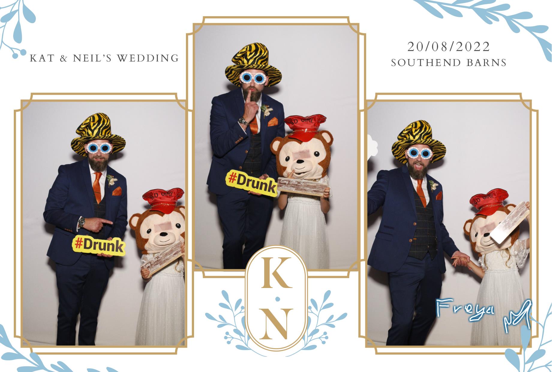 Kat & Neil's Wedding | View more photos from the event at gallery.myphotoboothexperience.co.uk/u/MyPhotoBoothExperienceLtd/Kat-Neils-Wedding