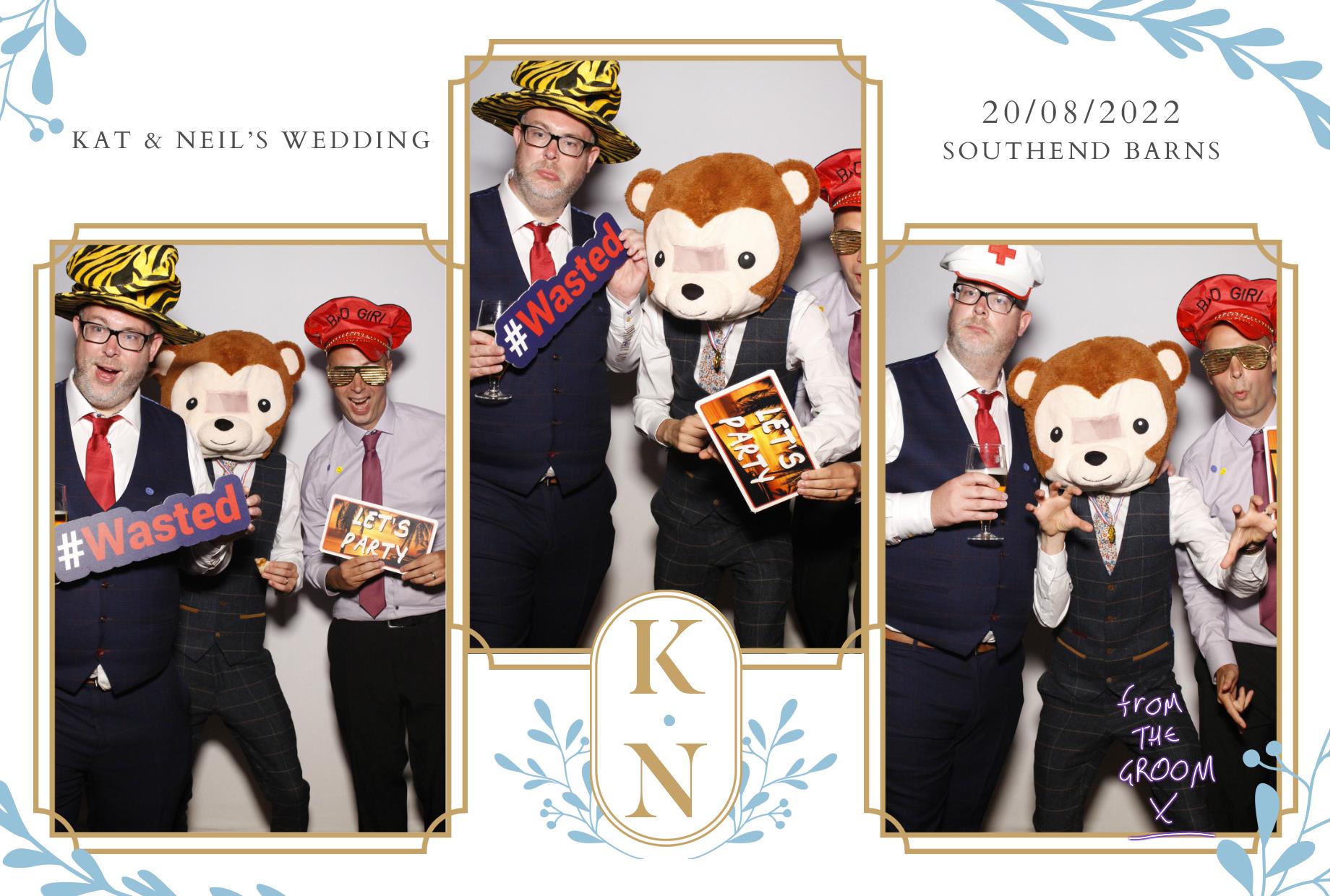 Kat & Neil's Wedding | View more photos from the event at gallery.myphotoboothexperience.co.uk/u/MyPhotoBoothExperienceLtd/Kat-Neils-Wedding