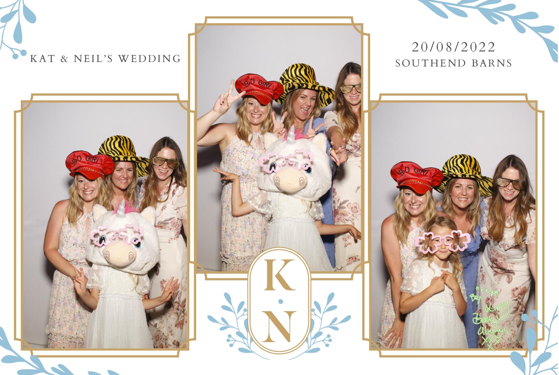 Kat & Neil's Wedding | View more photos from the event at gallery.myphotoboothexperience.co.uk/u/MyPhotoBoothExperienceLtd/Kat-Neils-Wedding