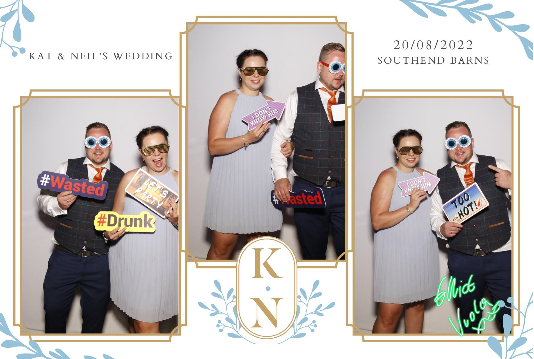 Kat & Neil's Wedding | View more photos from the event at gallery.myphotoboothexperience.co.uk/u/MyPhotoBoothExperienceLtd/Kat-Neils-Wedding