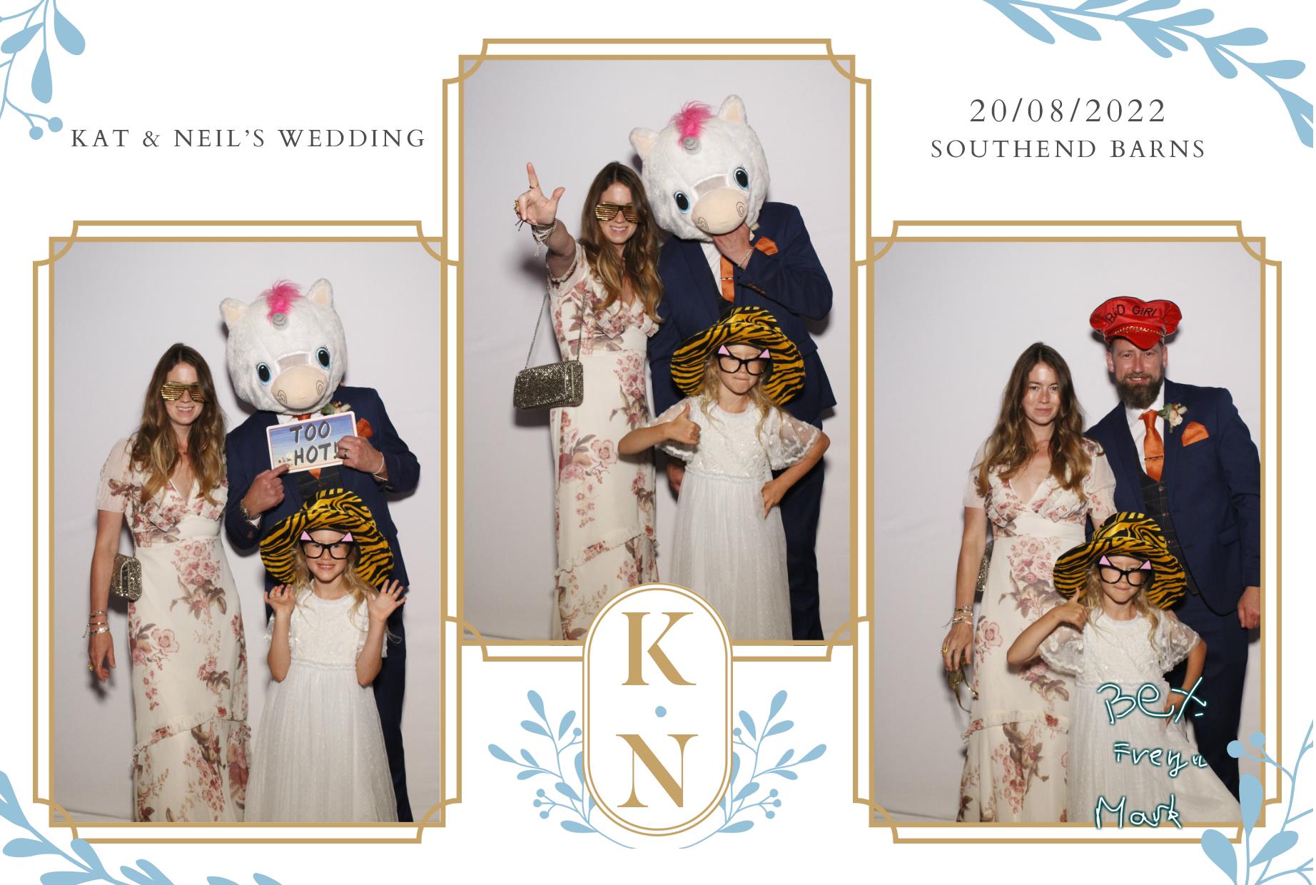 Kat & Neil's Wedding | View more photos from the event at gallery.myphotoboothexperience.co.uk/u/MyPhotoBoothExperienceLtd/Kat-Neils-Wedding
