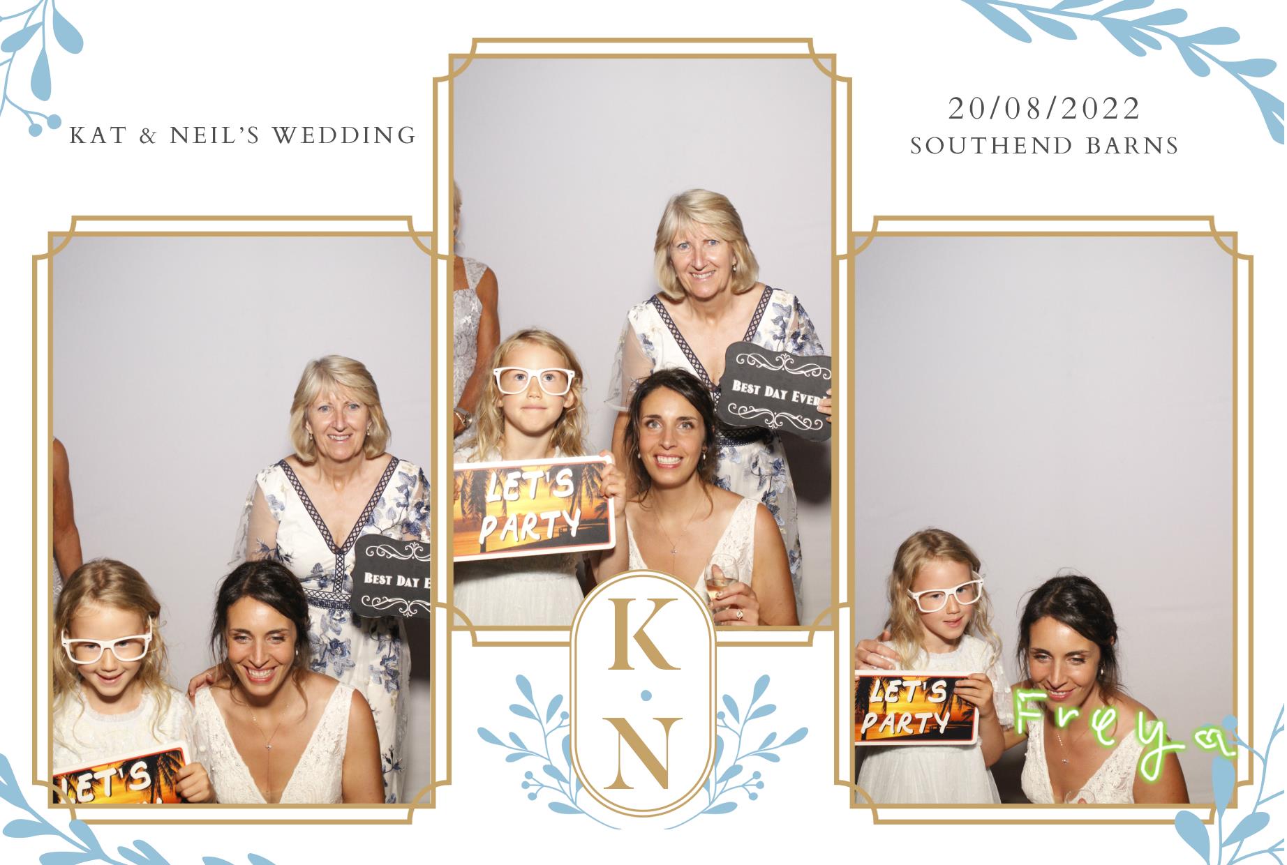 Kat & Neil's Wedding | View more photos from the event at gallery.myphotoboothexperience.co.uk/u/MyPhotoBoothExperienceLtd/Kat-Neils-Wedding