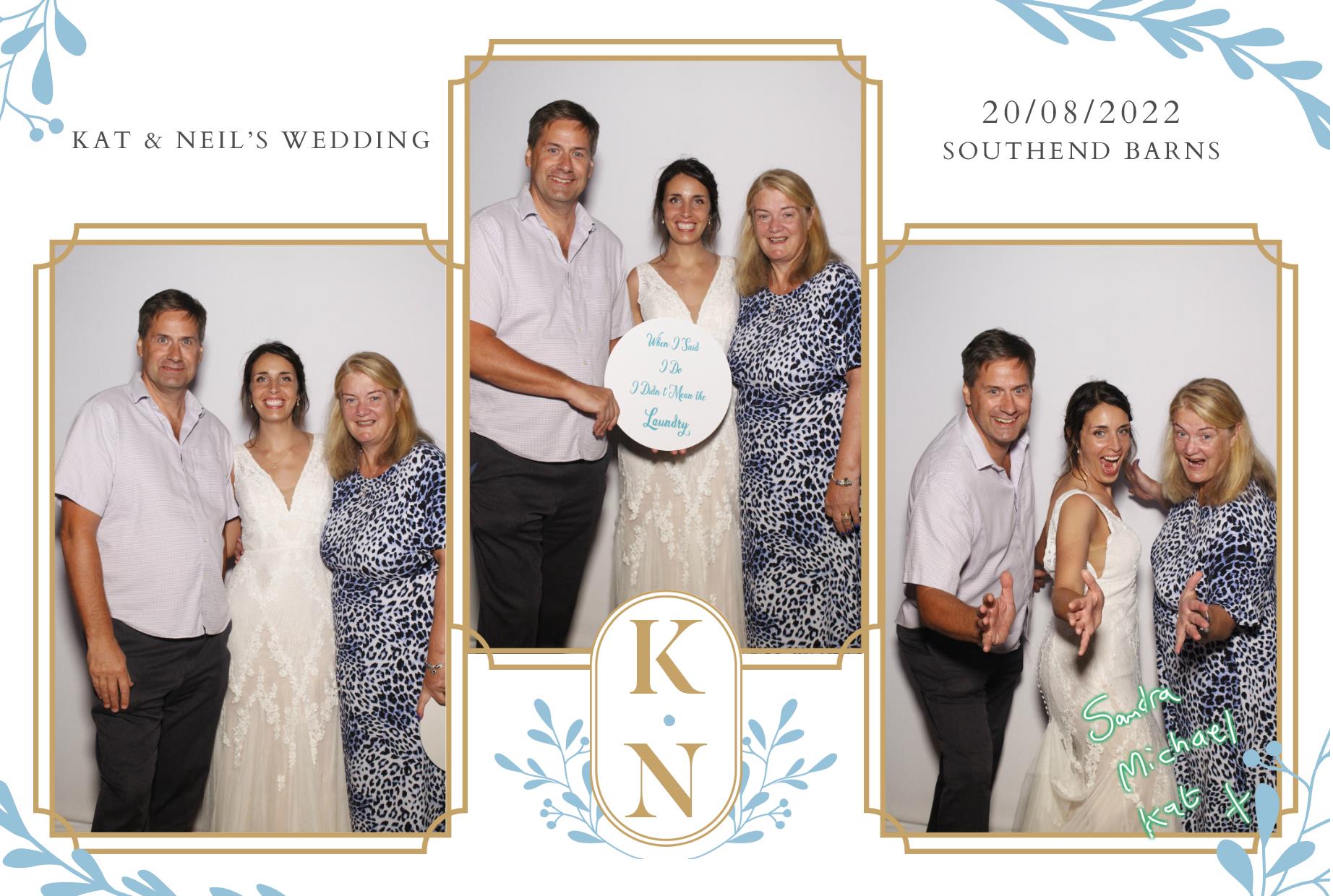 Kat & Neil's Wedding | View more photos from the event at gallery.myphotoboothexperience.co.uk/u/MyPhotoBoothExperienceLtd/Kat-Neils-Wedding