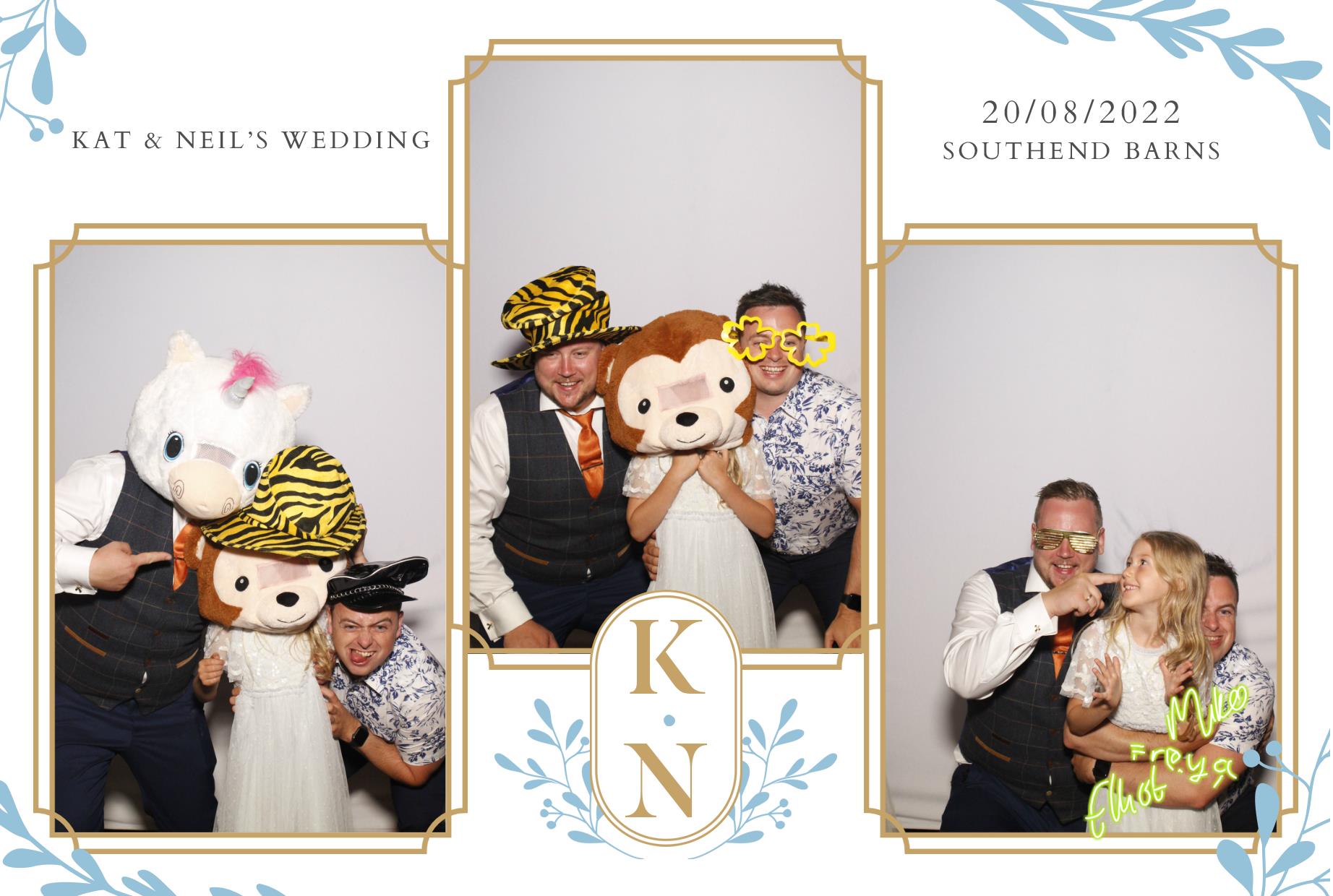 Kat & Neil's Wedding | View more photos from the event at gallery.myphotoboothexperience.co.uk/u/MyPhotoBoothExperienceLtd/Kat-Neils-Wedding