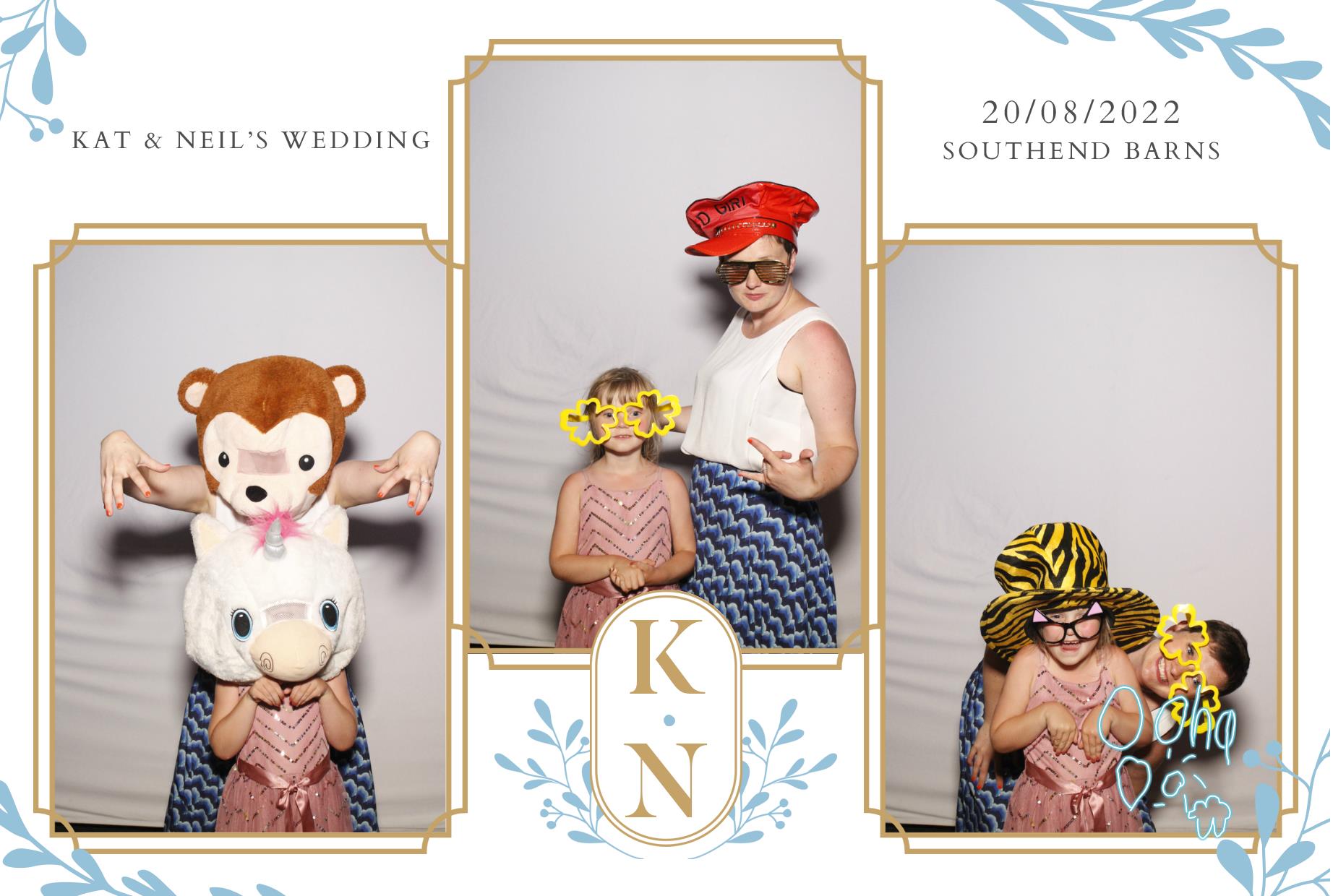 Kat & Neil's Wedding | View more photos from the event at gallery.myphotoboothexperience.co.uk/u/MyPhotoBoothExperienceLtd/Kat-Neils-Wedding