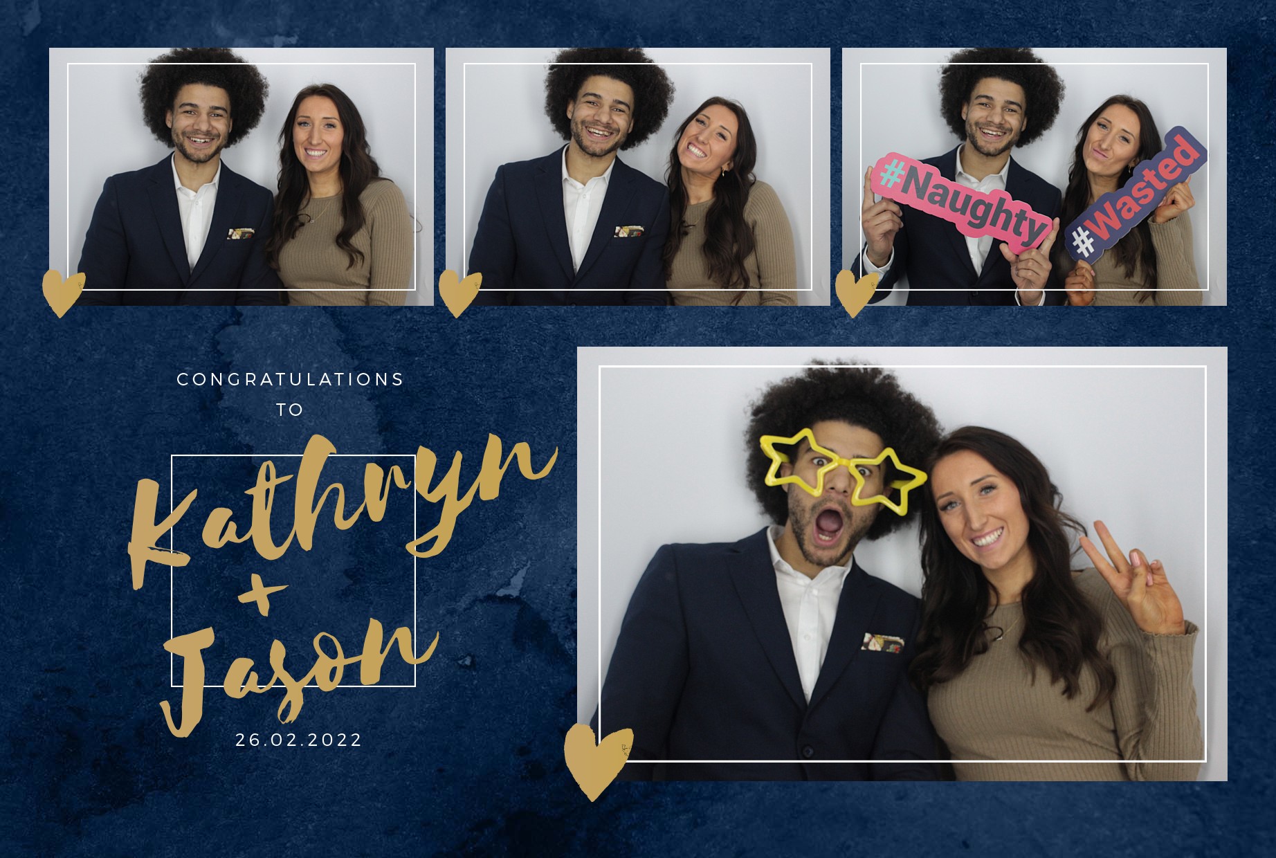 Kathryn and Jason's Wedding  | View more photos from the event at gallery.myphotoboothexperience.co.uk/u/MyPhotoBoothExperienceLtd/Kathryn-and-Jasons-Wedding
