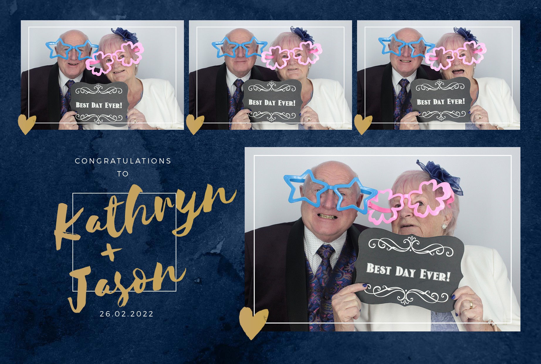 Kathryn and Jason's Wedding  | View more photos from the event at gallery.myphotoboothexperience.co.uk/u/MyPhotoBoothExperienceLtd/Kathryn-and-Jasons-Wedding