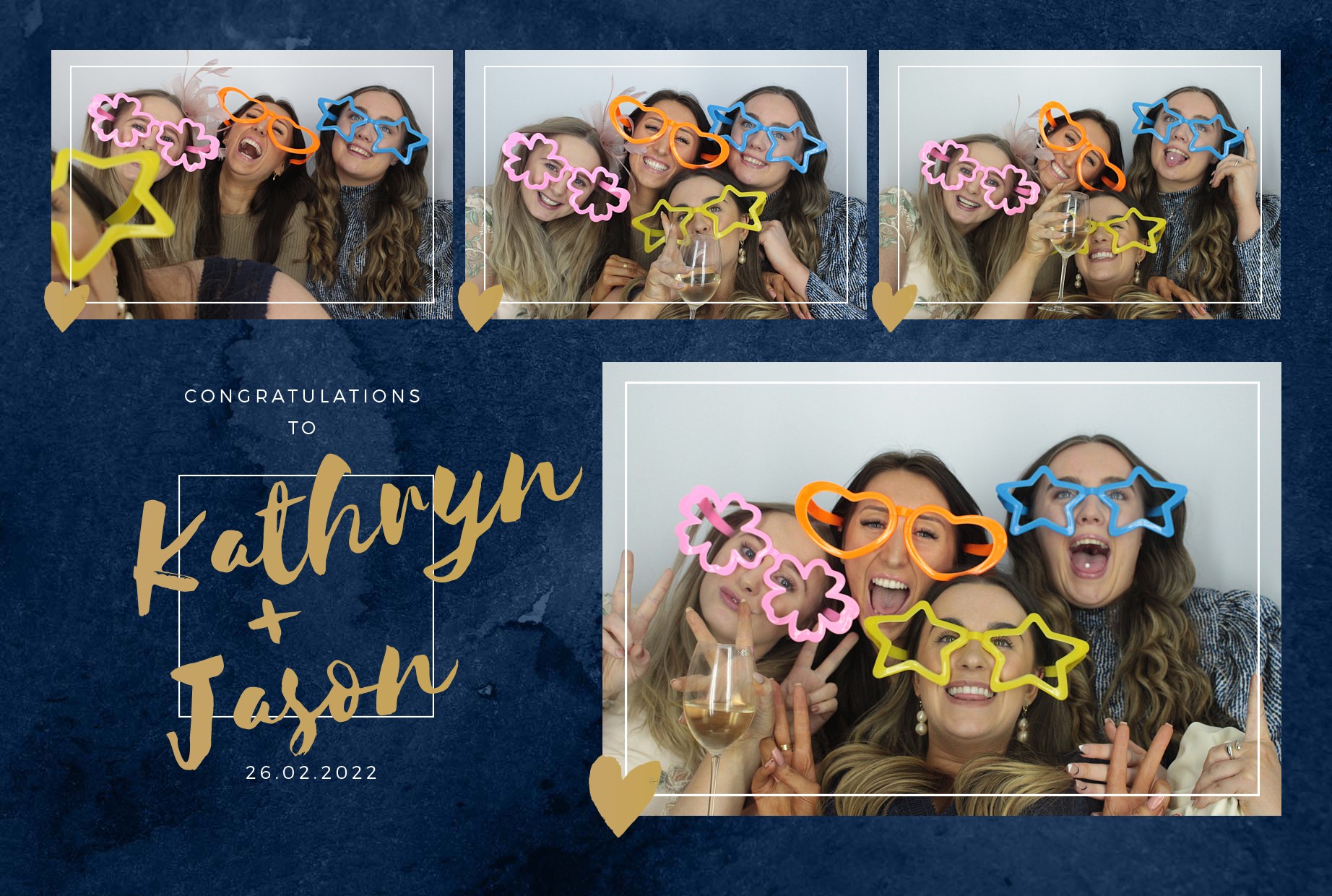 Kathryn and Jason's Wedding  | View more photos from the event at gallery.myphotoboothexperience.co.uk/u/MyPhotoBoothExperienceLtd/Kathryn-and-Jasons-Wedding