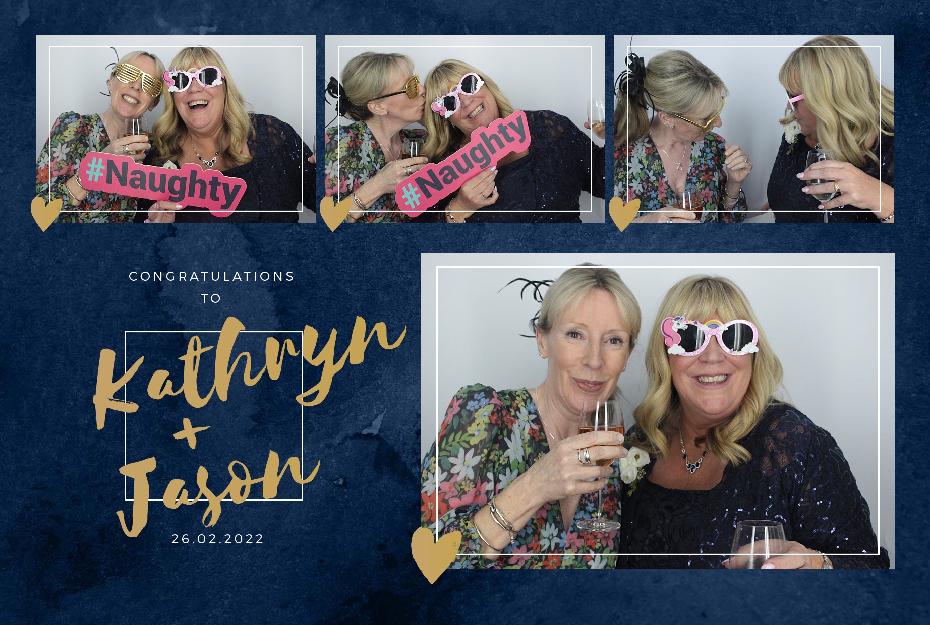 Kathryn and Jason's Wedding  | View more photos from the event at gallery.myphotoboothexperience.co.uk/u/MyPhotoBoothExperienceLtd/Kathryn-and-Jasons-Wedding