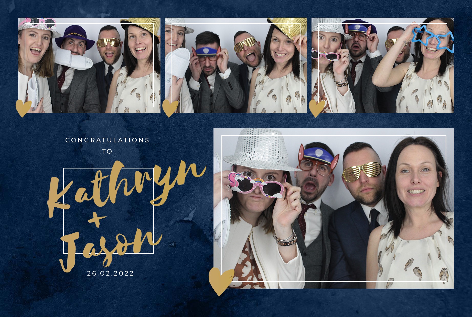 Kathryn and Jason's Wedding  | View more photos from the event at gallery.myphotoboothexperience.co.uk/u/MyPhotoBoothExperienceLtd/Kathryn-and-Jasons-Wedding