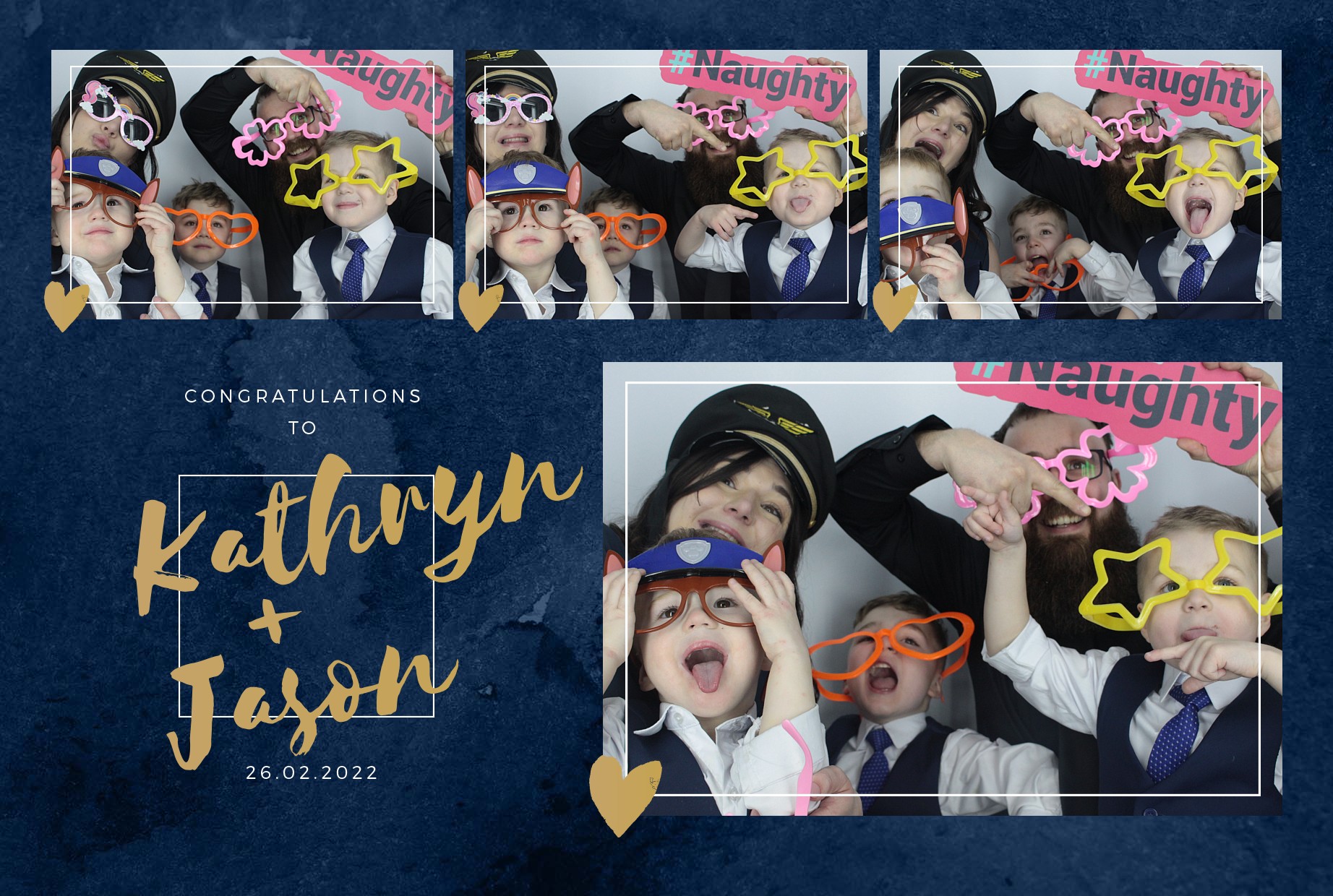 Kathryn and Jason's Wedding  | View more photos from the event at gallery.myphotoboothexperience.co.uk/u/MyPhotoBoothExperienceLtd/Kathryn-and-Jasons-Wedding