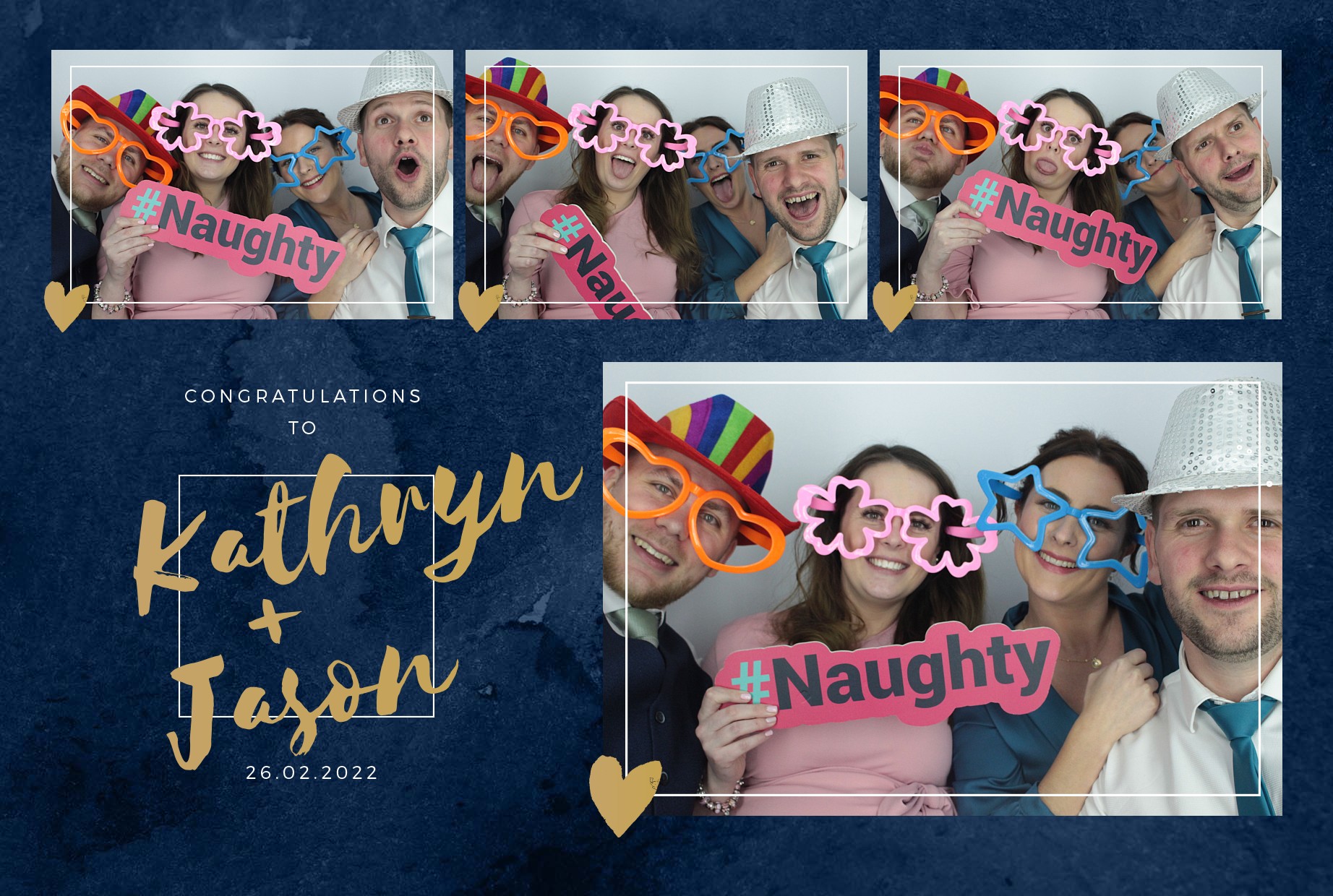 Kathryn and Jason's Wedding  | View more photos from the event at gallery.myphotoboothexperience.co.uk/u/MyPhotoBoothExperienceLtd/Kathryn-and-Jasons-Wedding