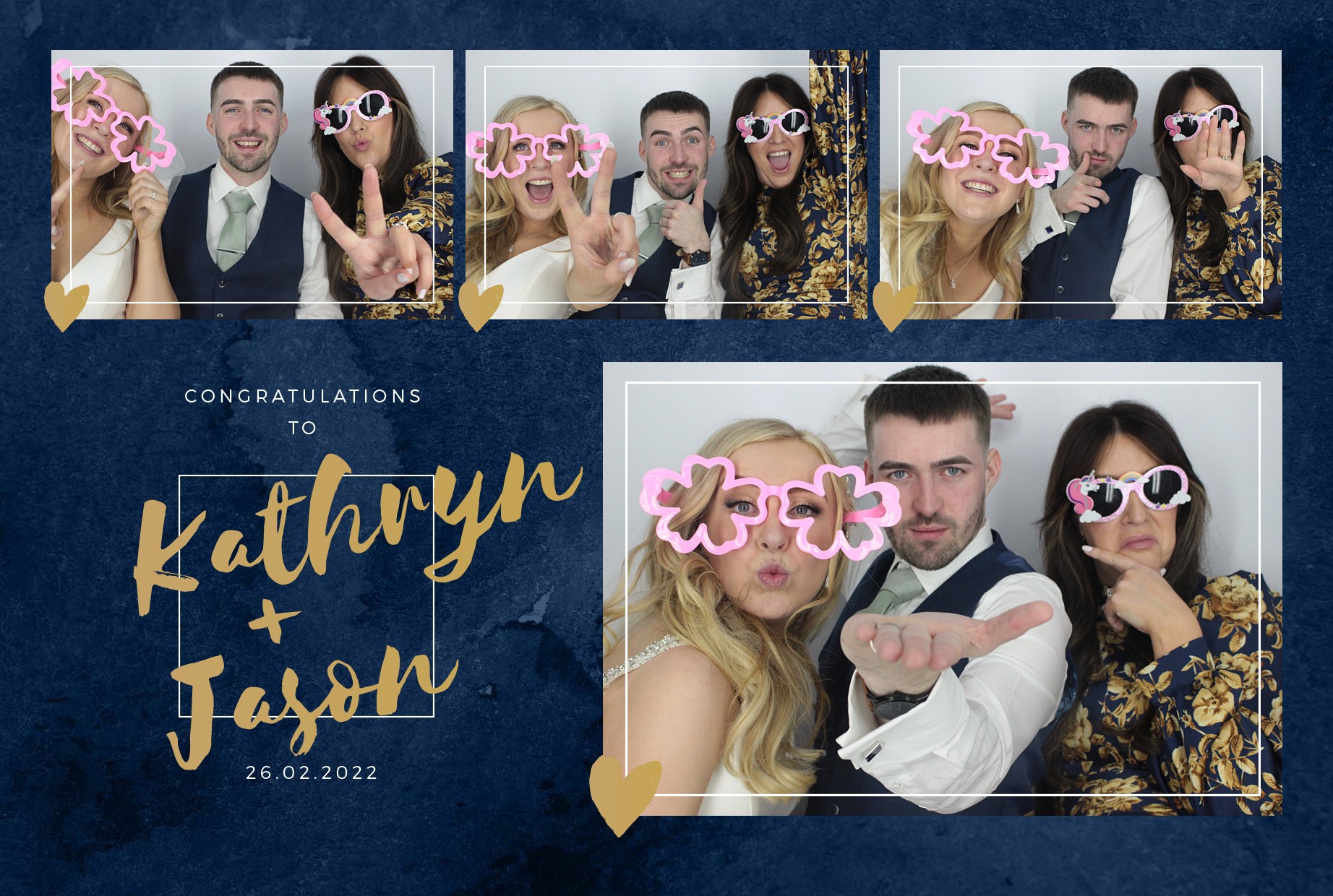 Kathryn and Jason's Wedding  | View more photos from the event at gallery.myphotoboothexperience.co.uk/u/MyPhotoBoothExperienceLtd/Kathryn-and-Jasons-Wedding